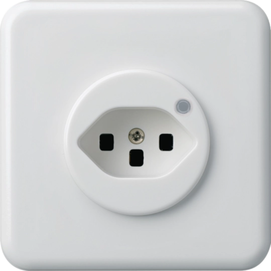 WH11588300C - UP-Steckdose Hager basico 1×Typ 23 beleuchtet C weiss