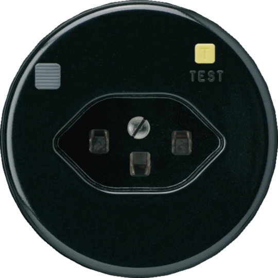 WH11600805A - Prise basico A T23 FI 30mA noir