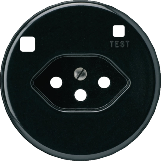 WH11600905H - Frontset basico H zu Typ 13 FI schwarz mit Shutter