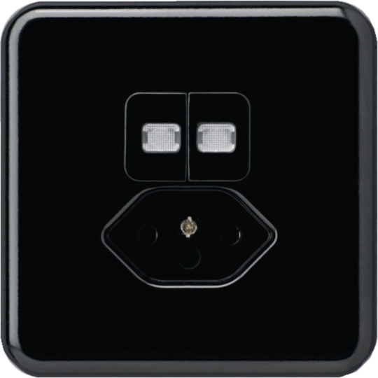 WH11883205C - UP-Kombination beleuchtet basico 2×A-R/1L+Typ 13 schwarz 2 Linsen für BOMI