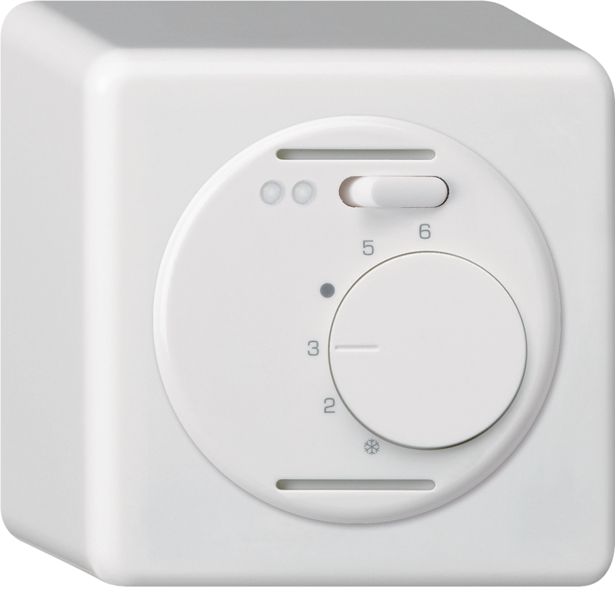 WH14440600Q - AP-Raumthermostat basico weiss für Fussbodenheizung