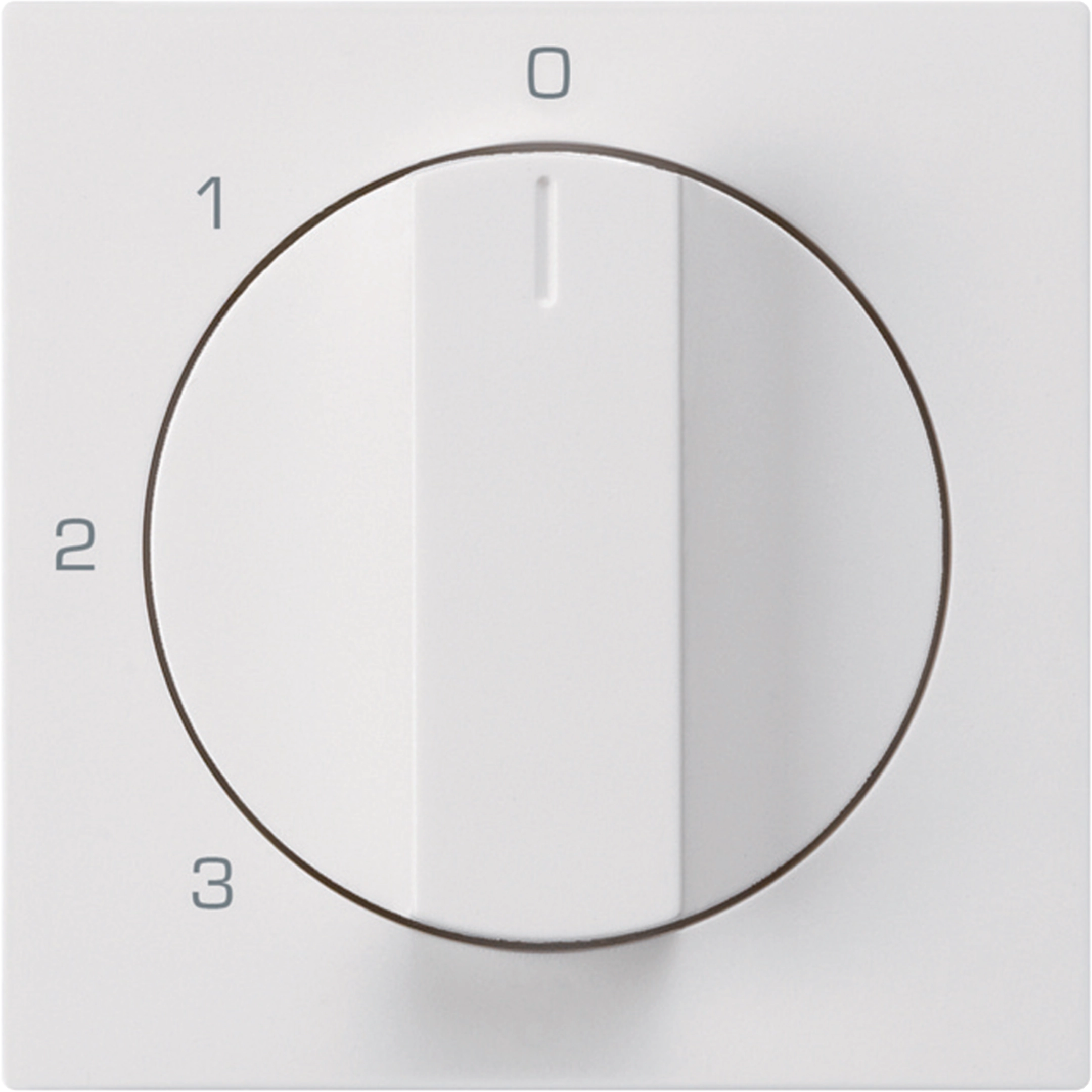 WH20181200H - Abdeckset kallysto zu Drehschalter 0123 weiss