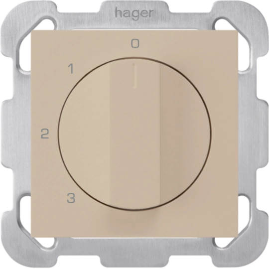 WH20181207B - Interrupteur rotatif ENC kallysto 5/1L beige avec plaque de fixation