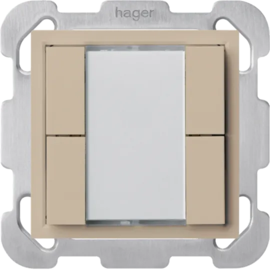 WH20260407B - UP-Universaltaster 4×kallysto B ohne LED beige
