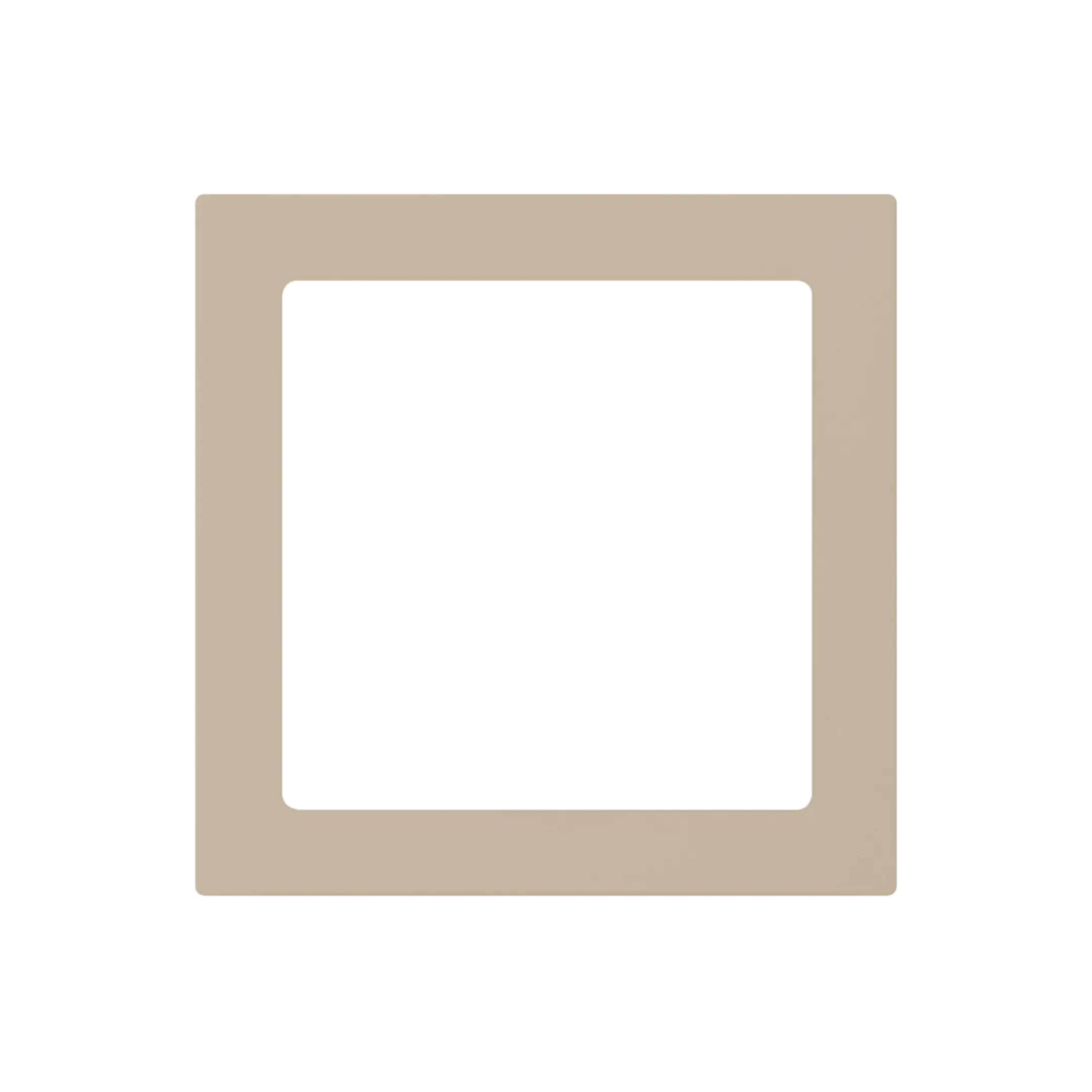 WH20291307Z - Cadre intermédiaire kallysto 60×60mm avec découpe 45×45mm beige