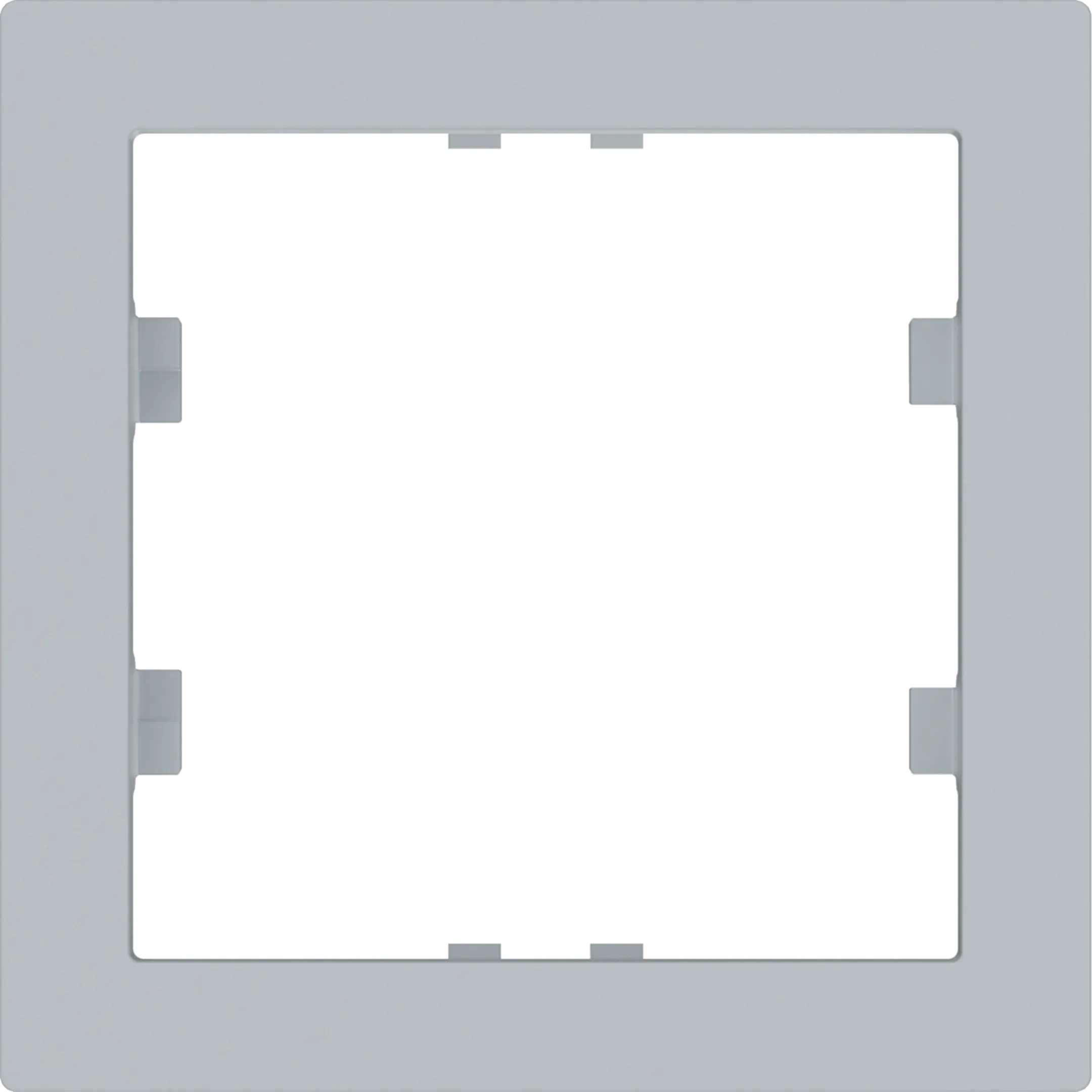 WH20291403Z - Cadre intermédiaire Hager kallysto KNX 60×60mm Duroplast gris clair