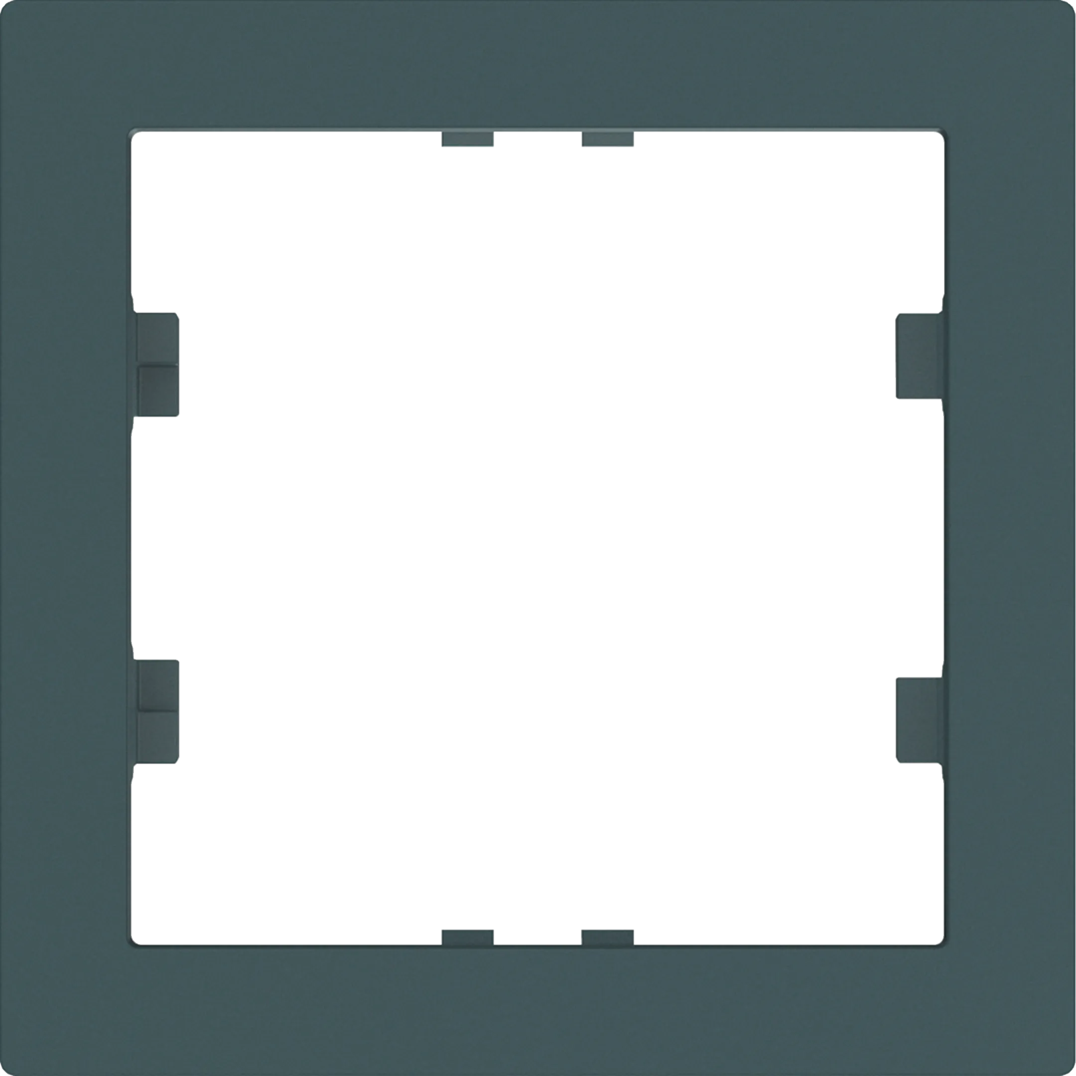 WH20291404Z - Cadre intermédiaire Hager kallysto KNX 60×60mm Duroplast anthracite
