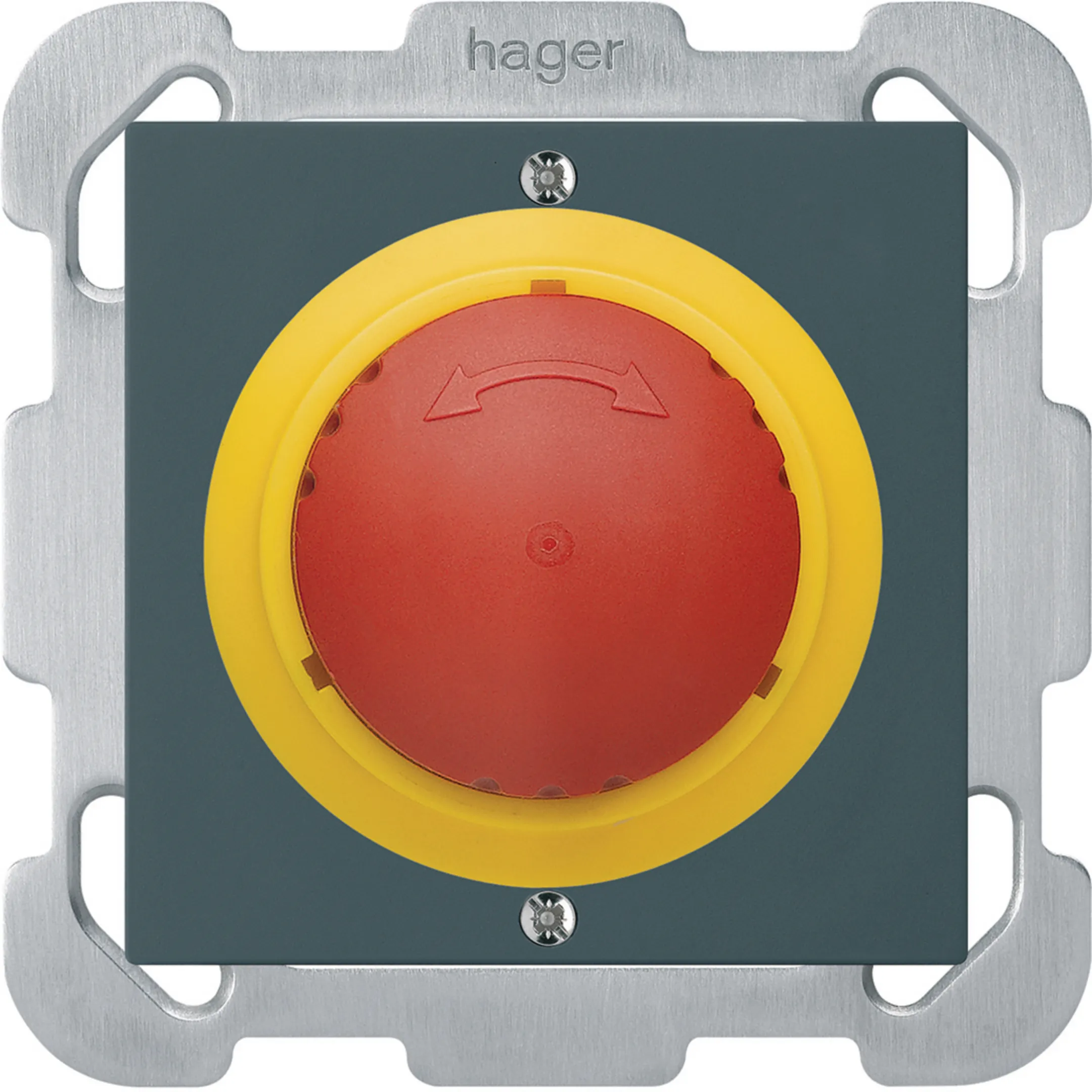 WH20390204B - Poussoir ENC kallysto B ARRÊT D&#039;URGENCE anthracite