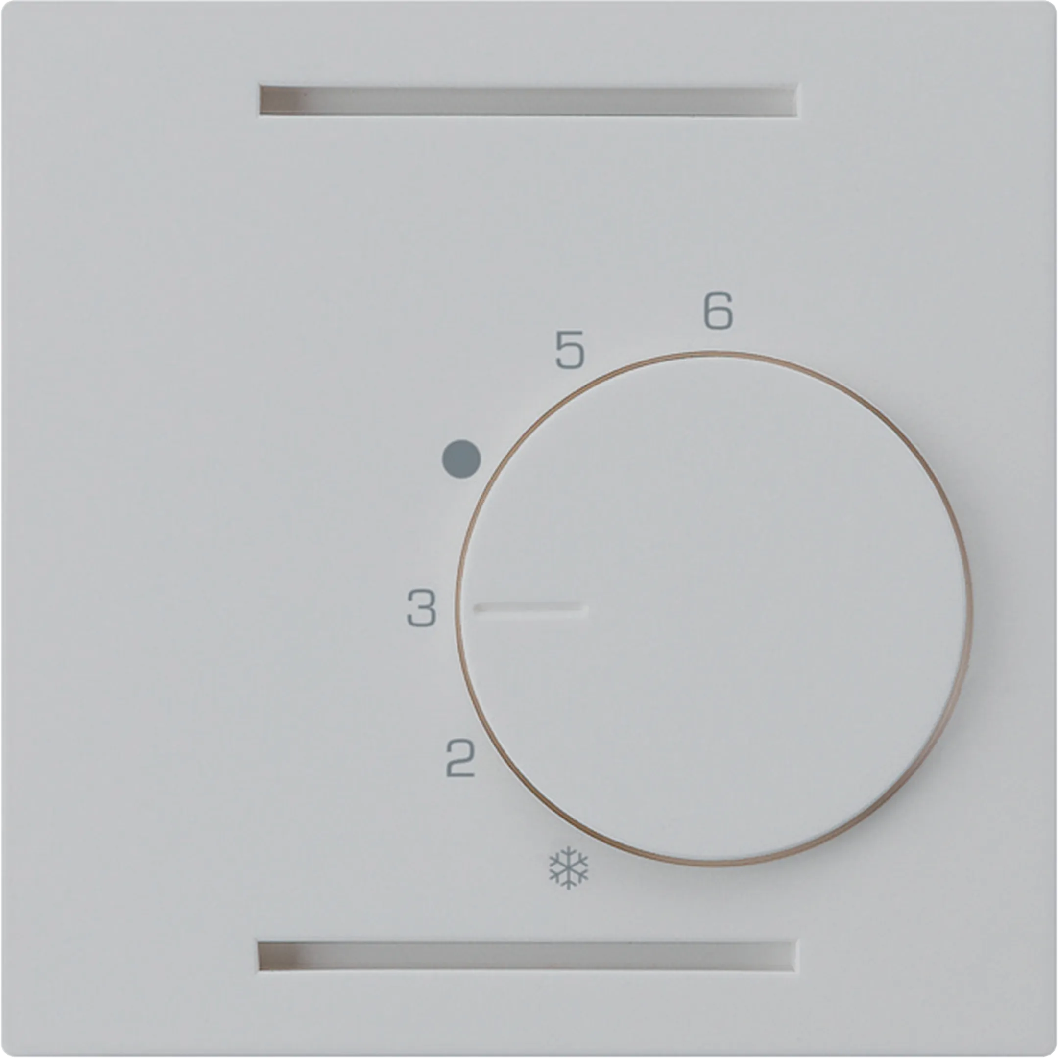 WH20440403H - Kit frontal ENC kallysto gris clair pour thermostat d&#039;ambiance sans interrupteur