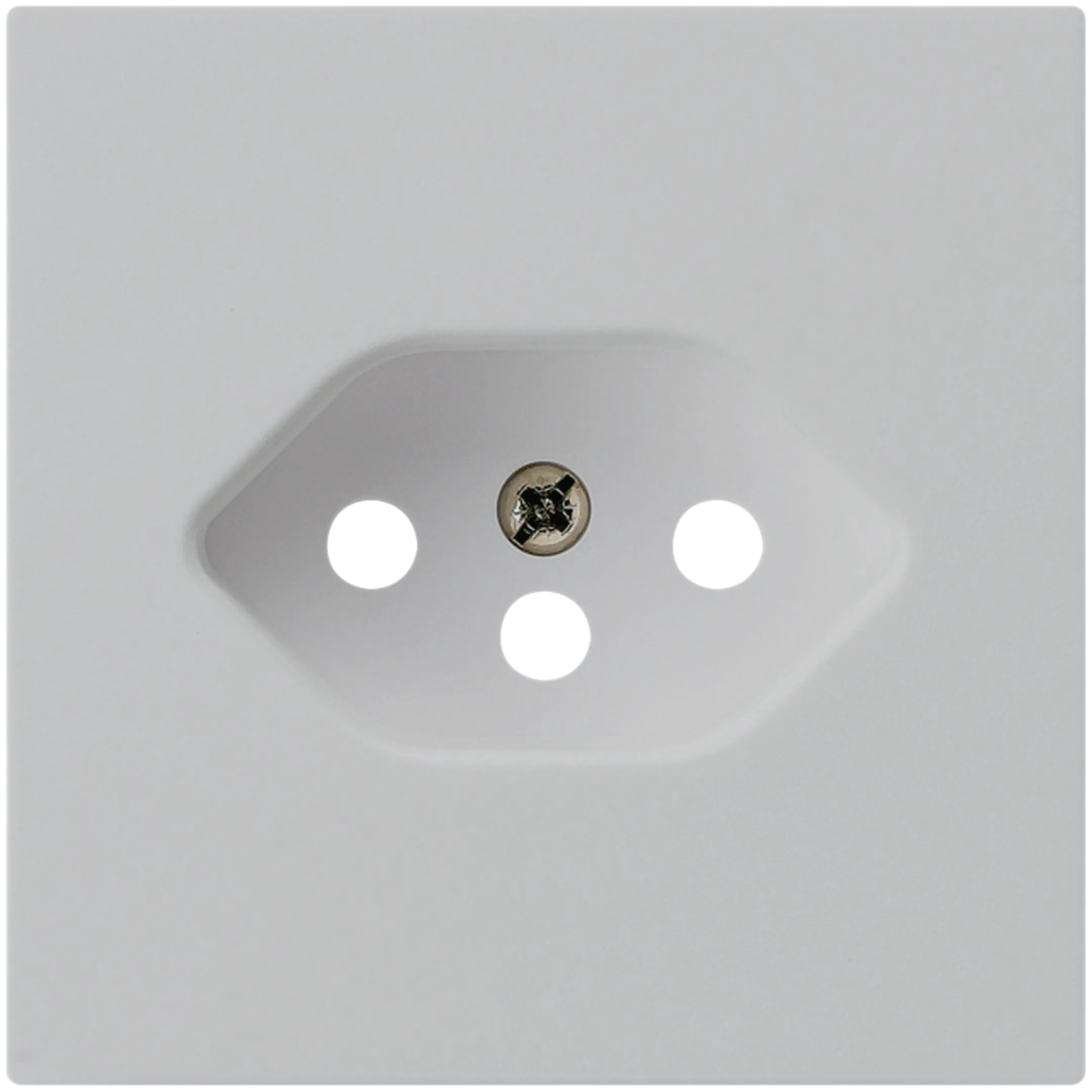 WH20580303H - Frontplatte kallysto T13 hellgrau 60×60mm für Steckdose T13
