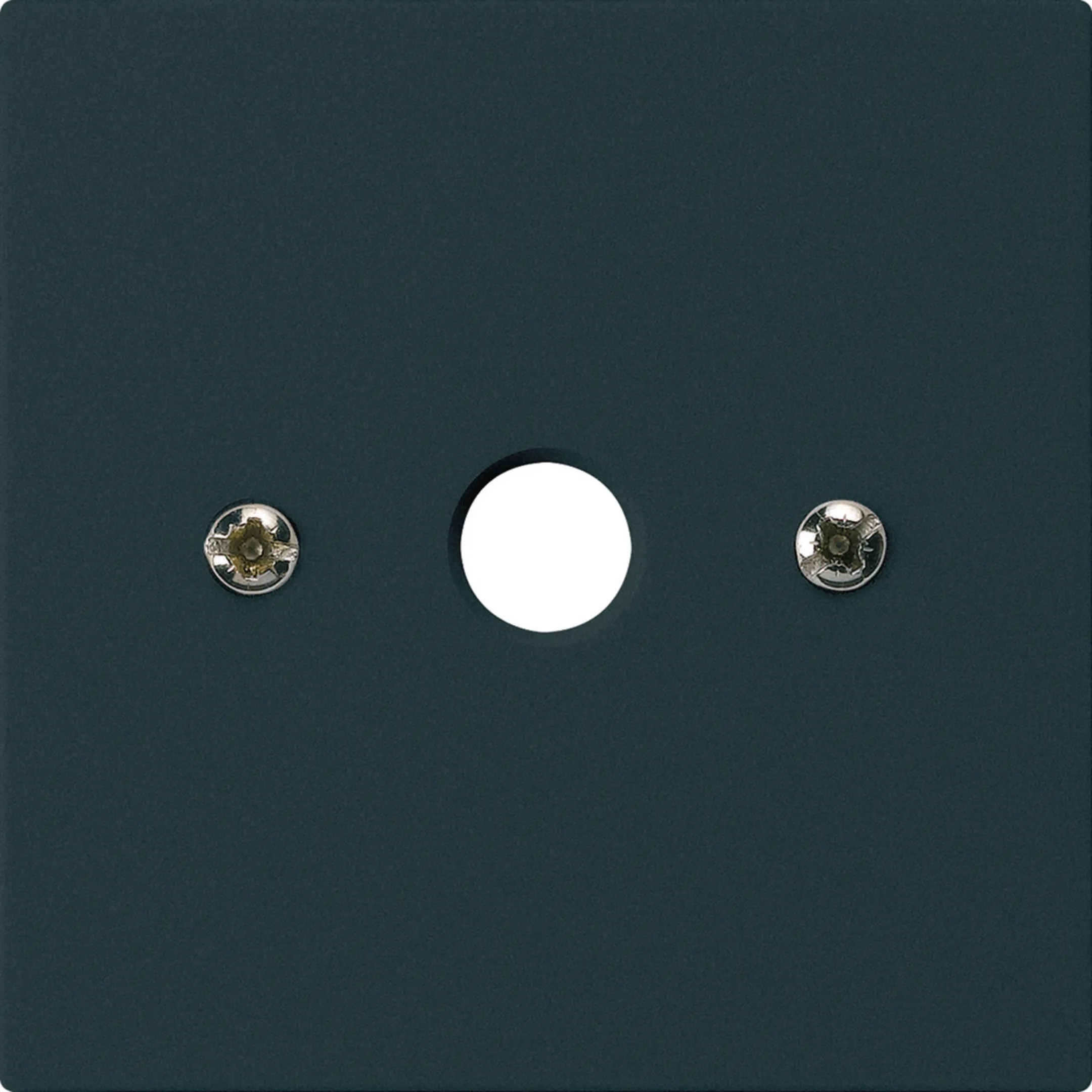 WH20960505H - Plaque frontale kallysto 60×60mm noir pour boîte de raccordement