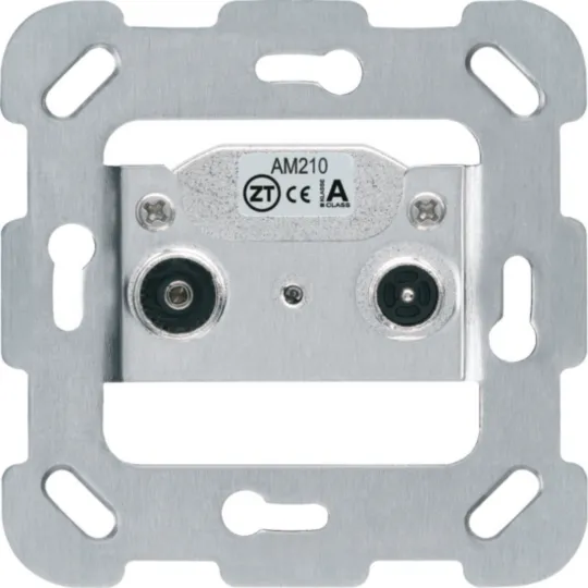 WH405486F - Intérieur pour prise antenne Hager R/TV montage F 10.5dB 2GHz
