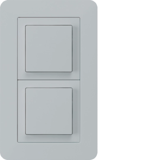 WH26915303C - Combinaison ENC kallysto.trend grd.I-I verticale 2×poussoir gris clair
