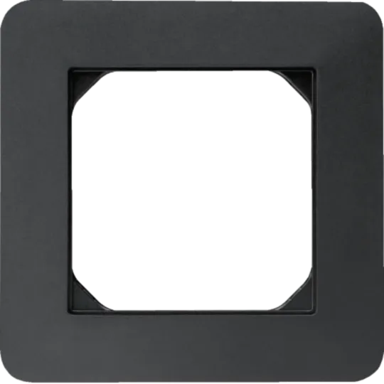 WH26920205Z - Cadre de recouvrement ENC kallysto.trend 1×1 noir 94×94mm