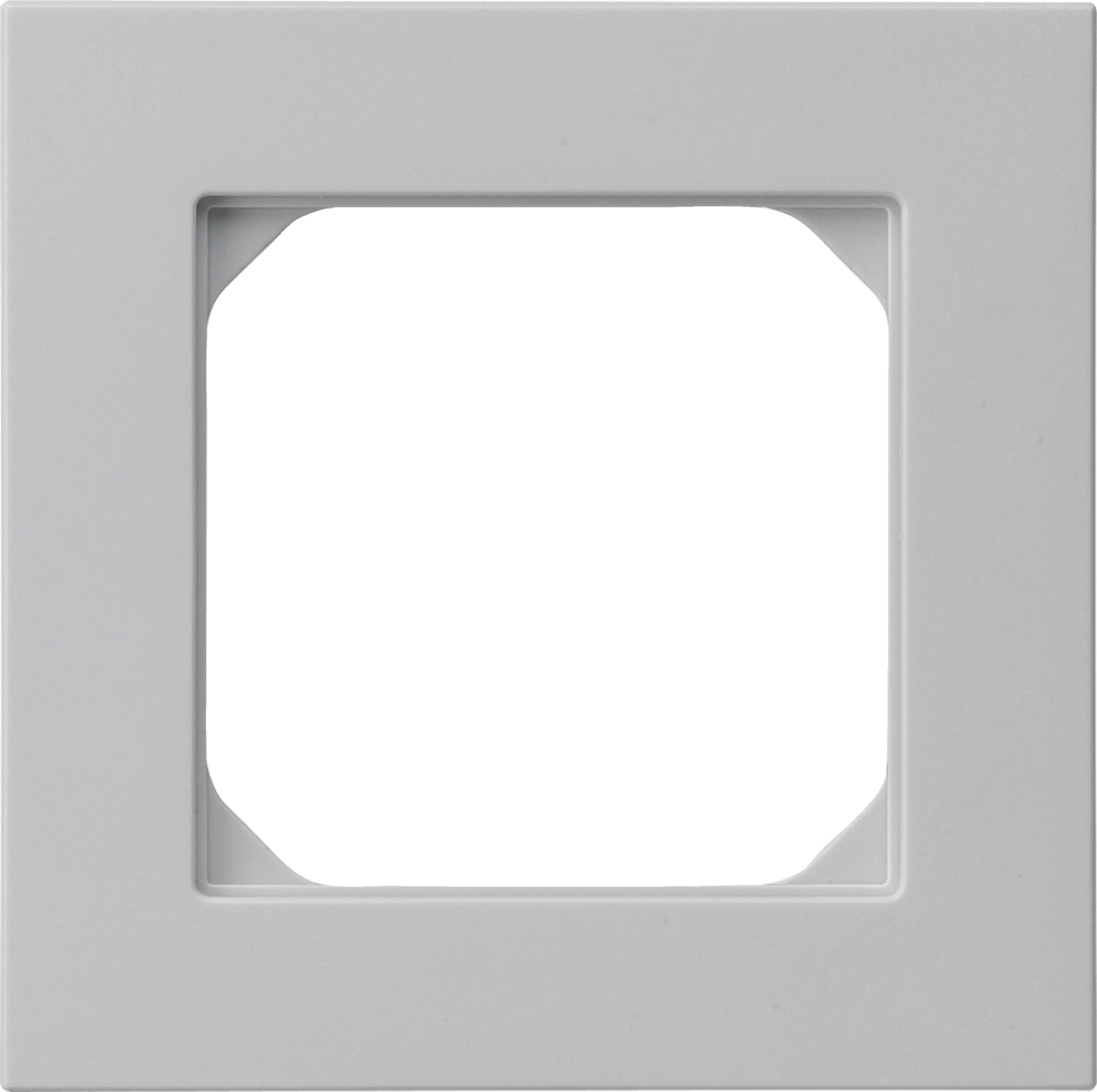 WH27920203Z - UP-Abdeckrahmen kallysto.pro 1×1 hellgrau 94×94mm