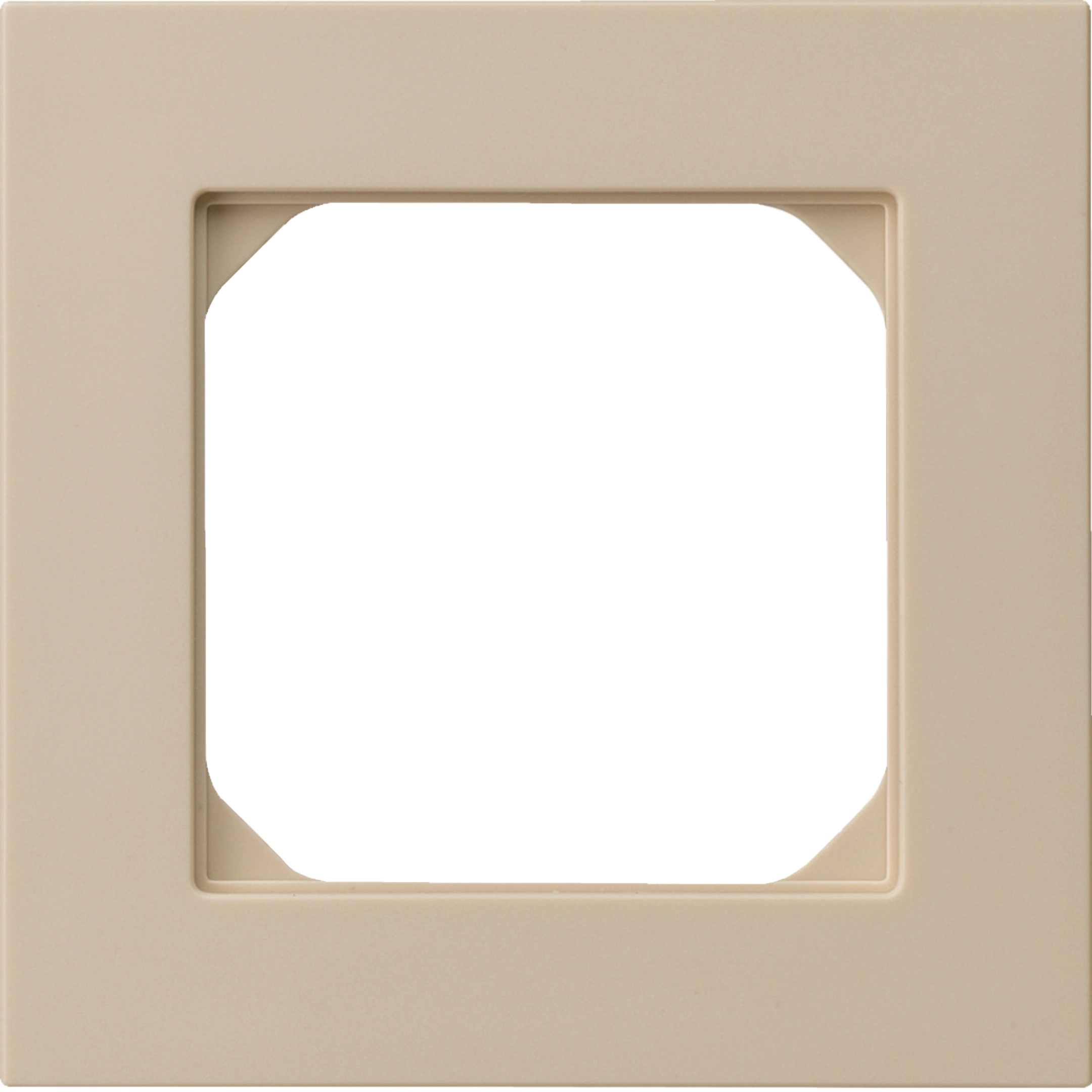 WH27920207Z - Cadre de recouvrement ENC kallysto.pro 1×1 beige 94×94mm