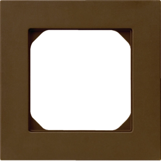 WH27920209Z - UP-Abdeckrahmen kallysto.pro 1×1 braun 94×94mm