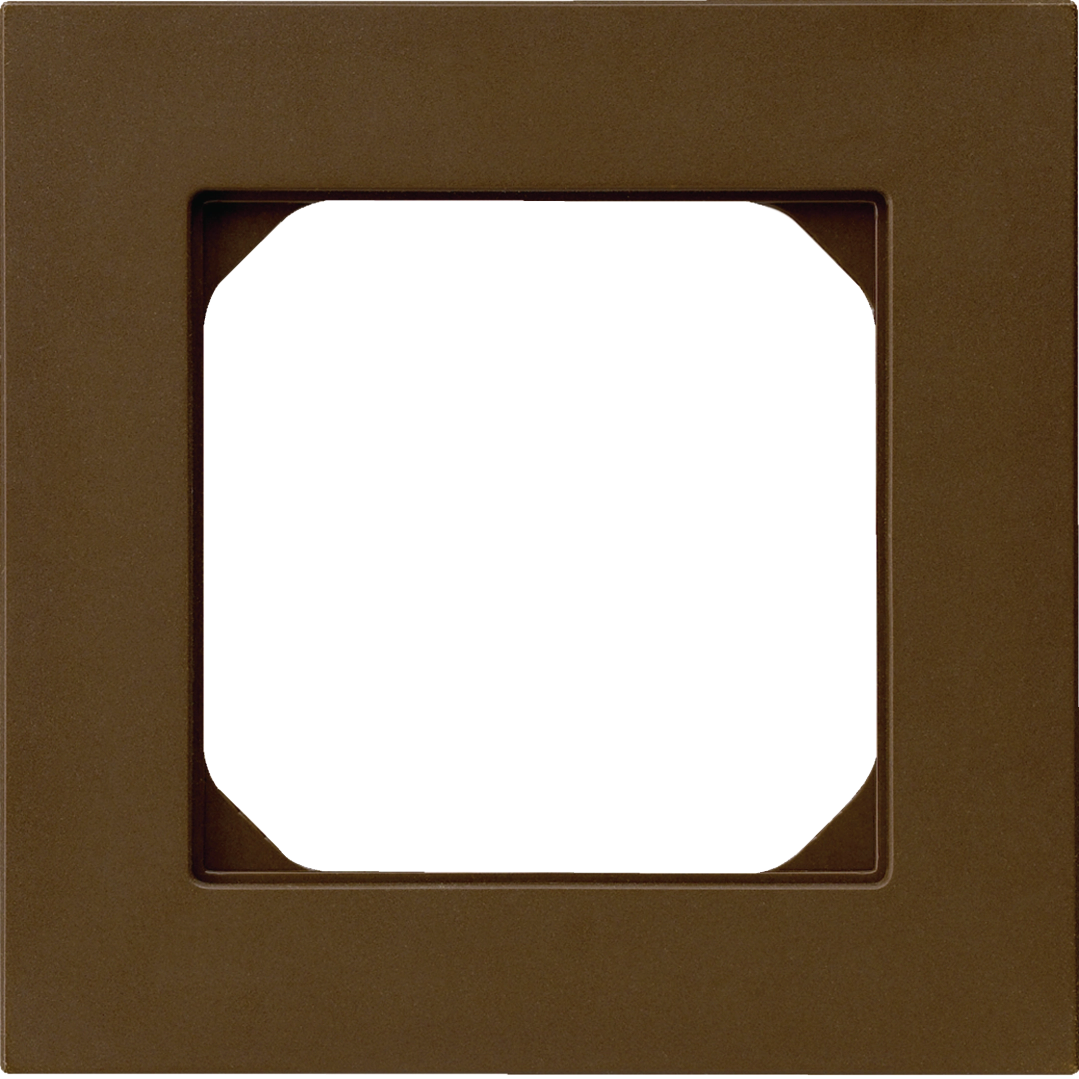 WH27920209Z - UP-Abdeckrahmen kallysto.pro 1×1 braun 94×94mm