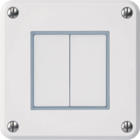 WH36150100A - UP-Druckschalter robusto IP55 Schema 3/Drucktaster weiss für Kombination