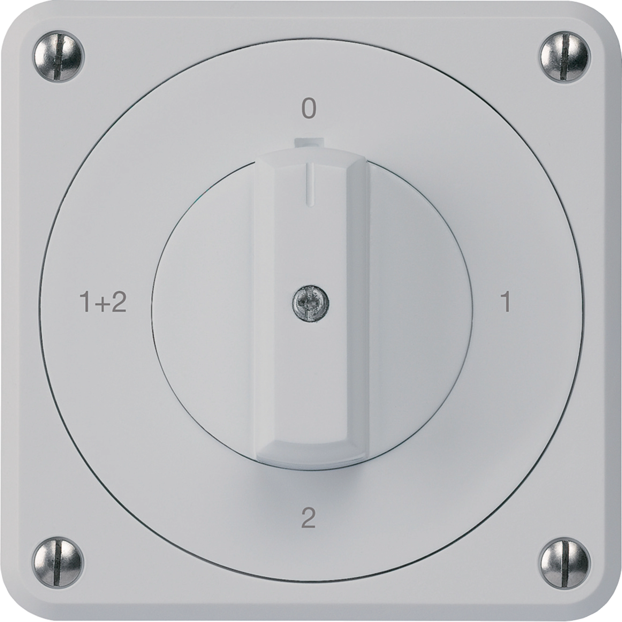 WH36180403A - UP-Drehschalter robusto IP55 S1/1P grau für Kombination