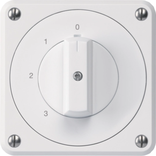 WH36181200C - UP-Drehschalter robusto IP55 Schema 5/1P weiss