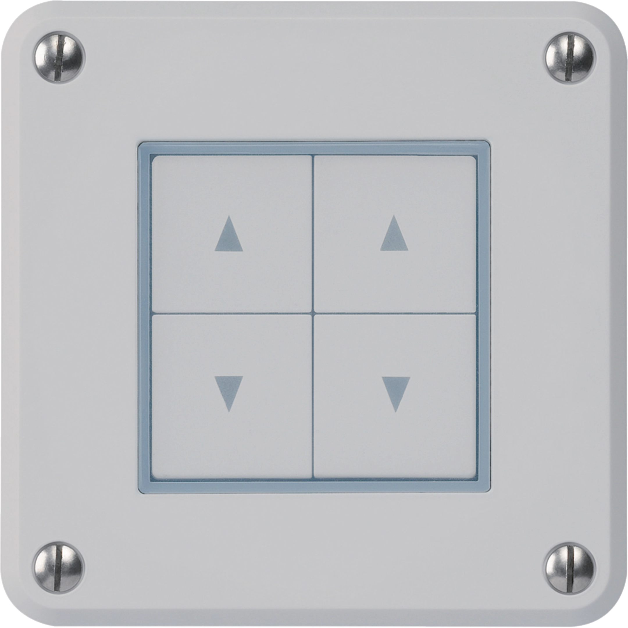 WH36191703A - Interrupteur pour stores ENC robusto IP55 gris avec 4 touches de fonction combi