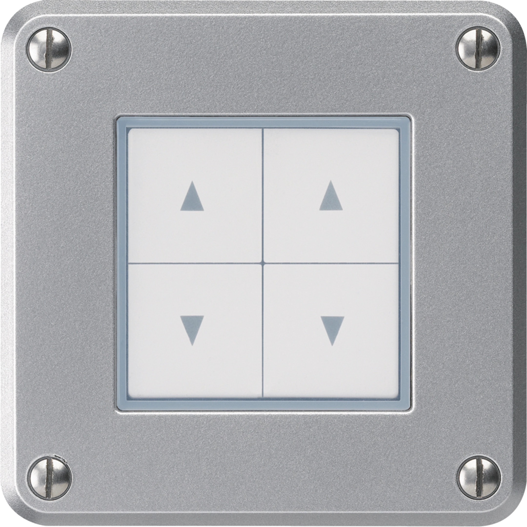 WH36191749A - Interrupteur pour stores ENC robusto IP55 aluminium 4 touches de fonction combi