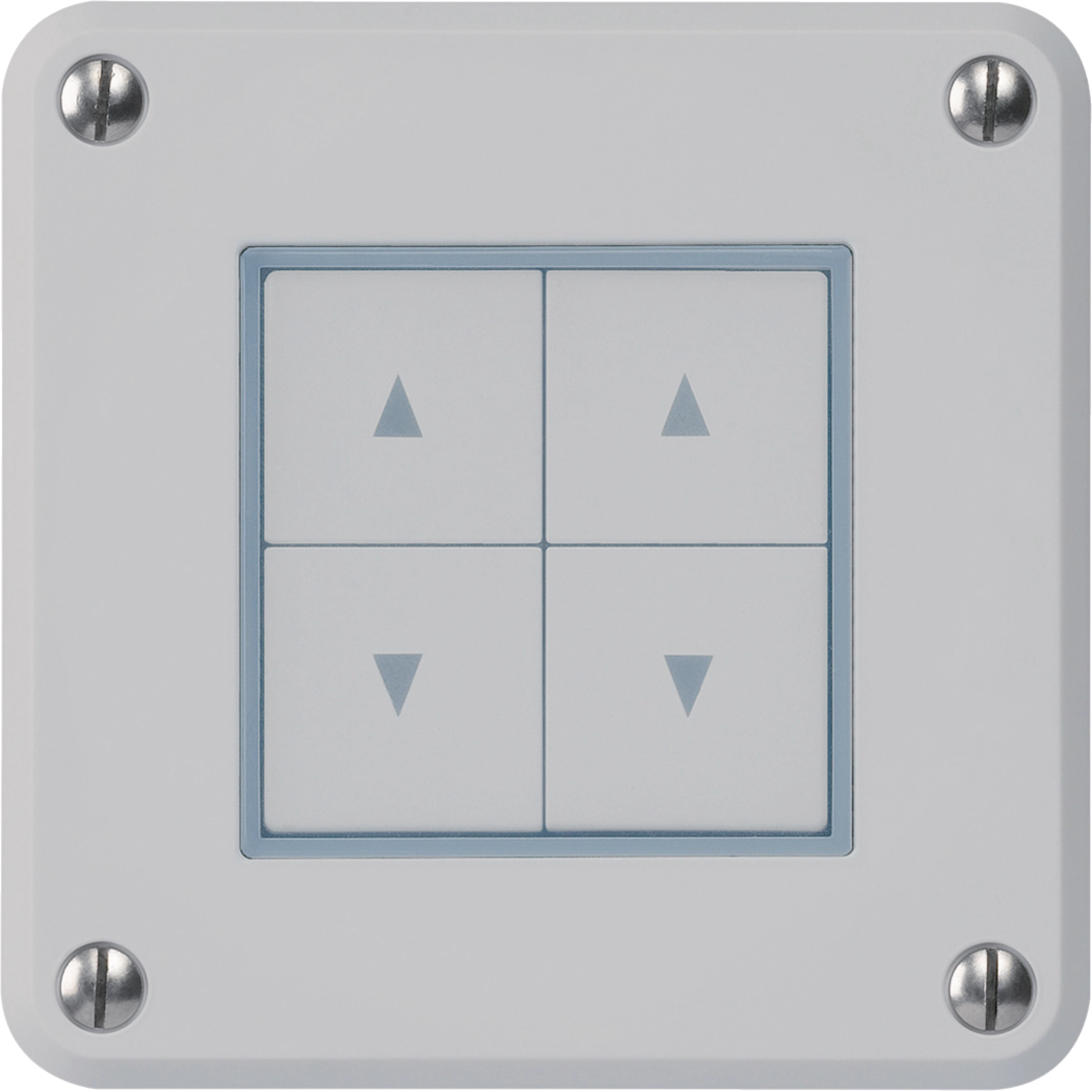 WH36191803A - Contact pour stores ENC robusto IP55 gris avec 4 touches de fonction combinaison