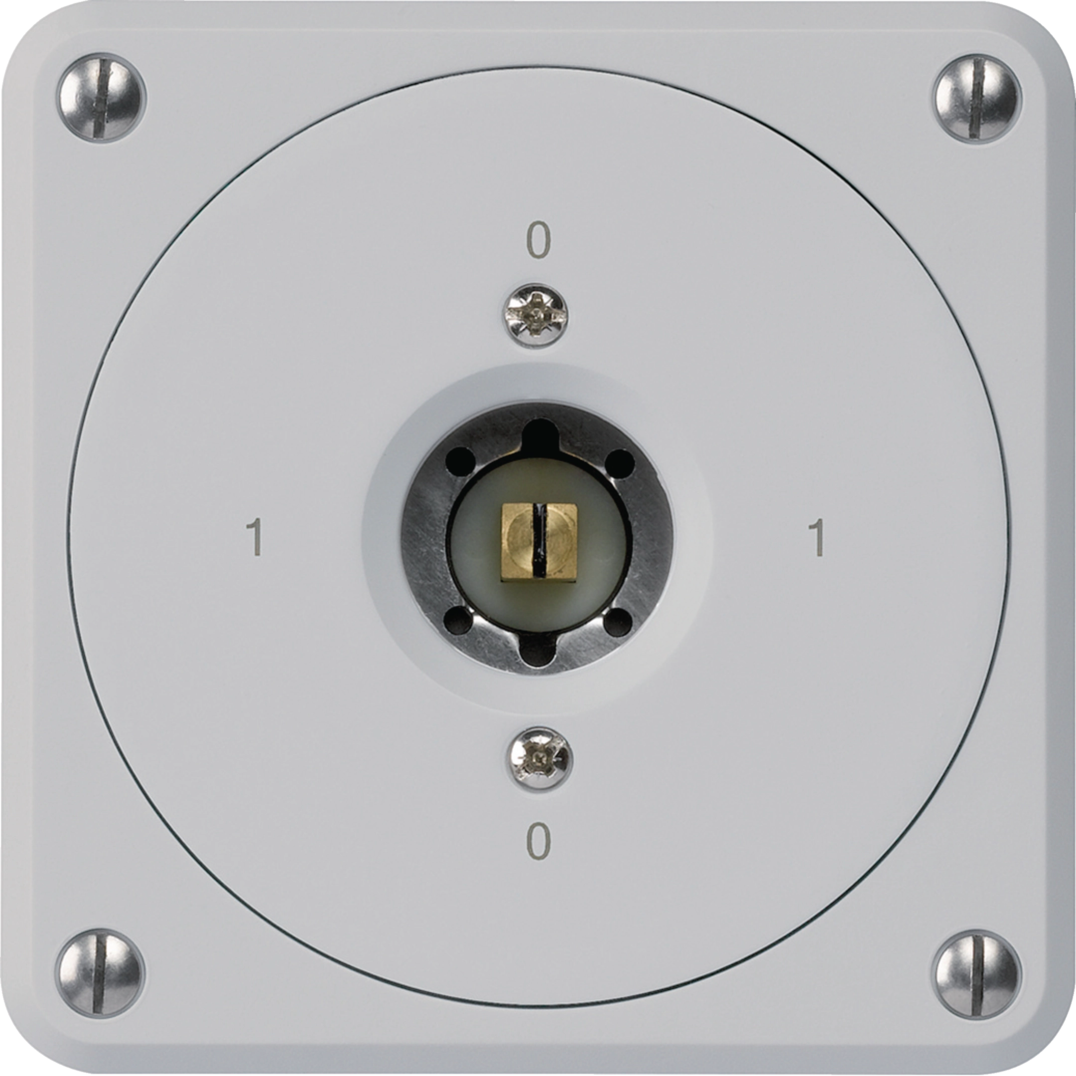 WH36222303A - Interrupteur à clé carrée ENC robusto sans clapet 0/3P gris combi