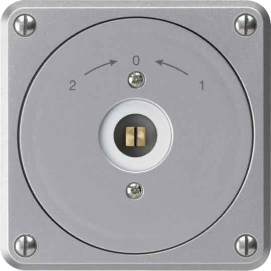 WH36222949C - UP-Steckschlüsselschwenktaster robusto aluminium ohne Deckel Wechsler Vierkant