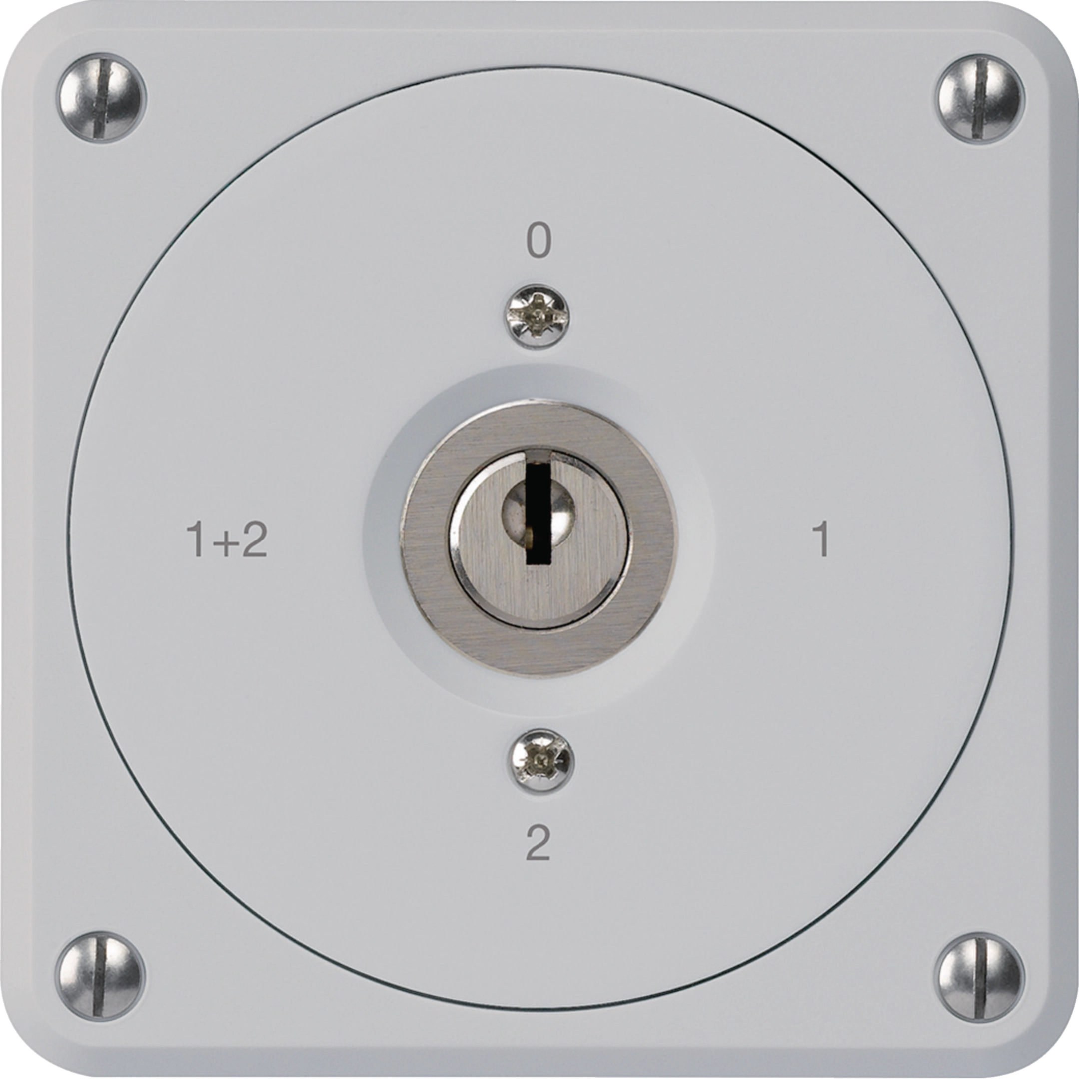 WH36224403C - UP-Schlüsselschalter robusto ohne Klappdeckel 1/1P grau