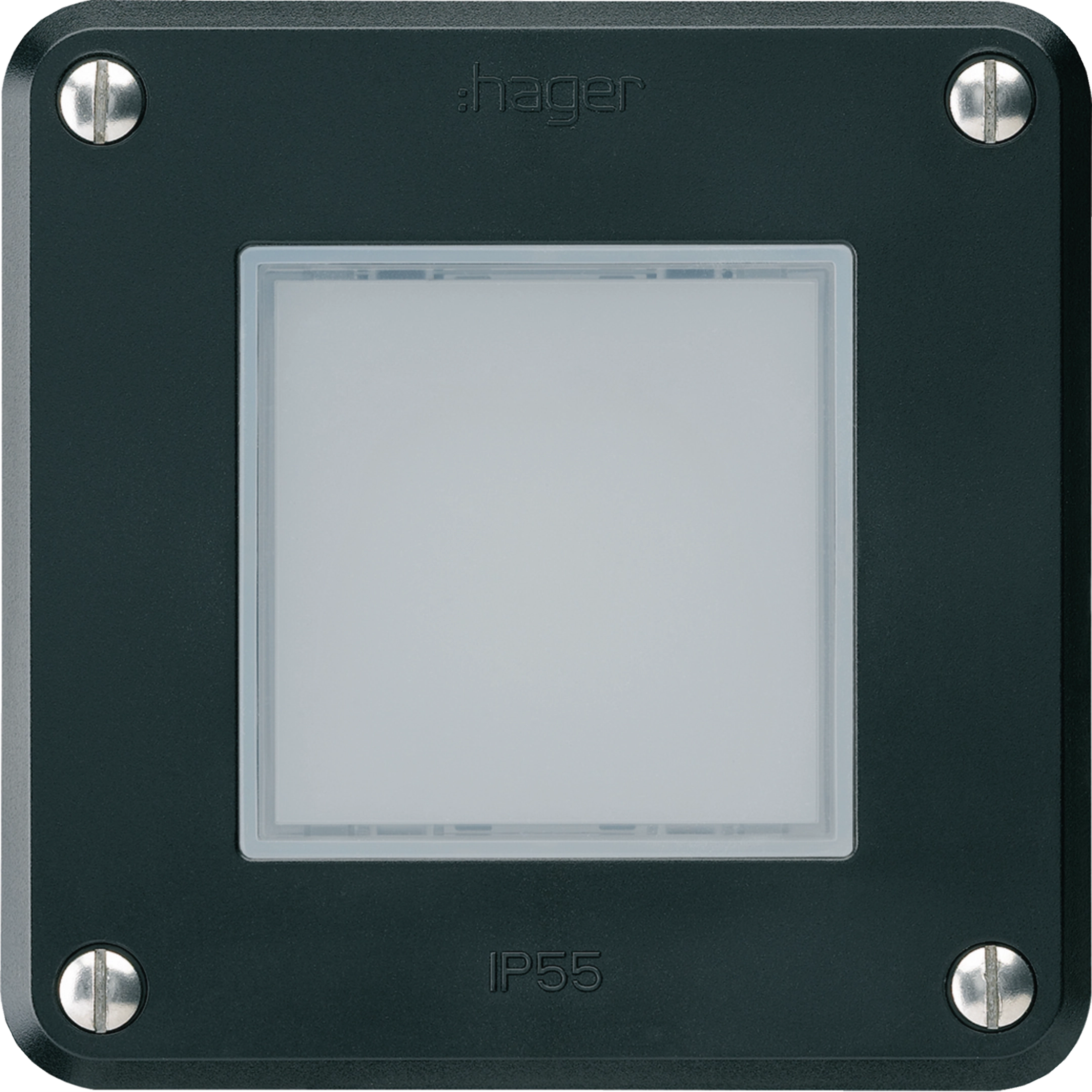 WH36520105C - Luminaire LED ENC robusto C IP55 noir LED blanc