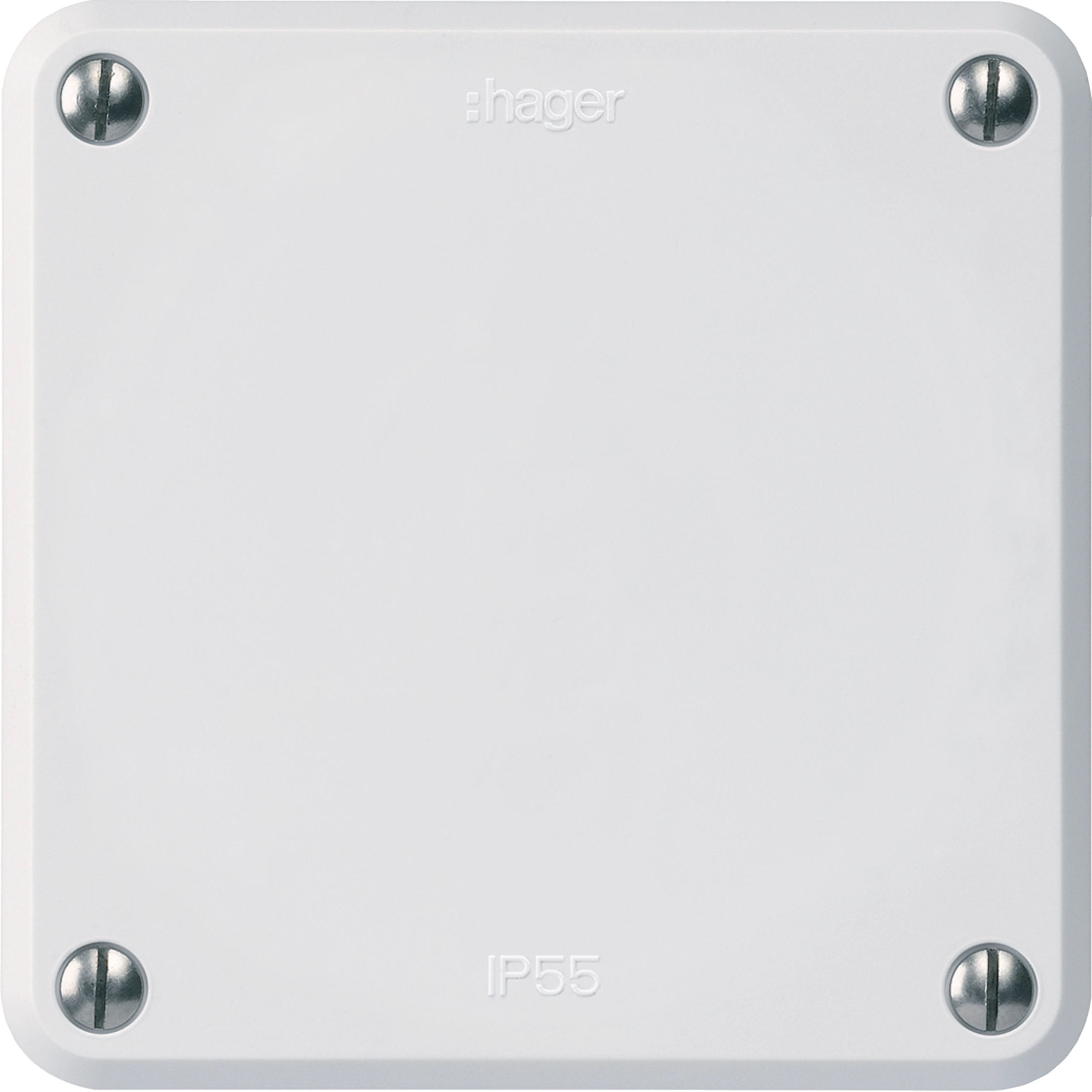 WH36920400C - Obturateur ENC robusto IP55 blanc avec plaque de montage