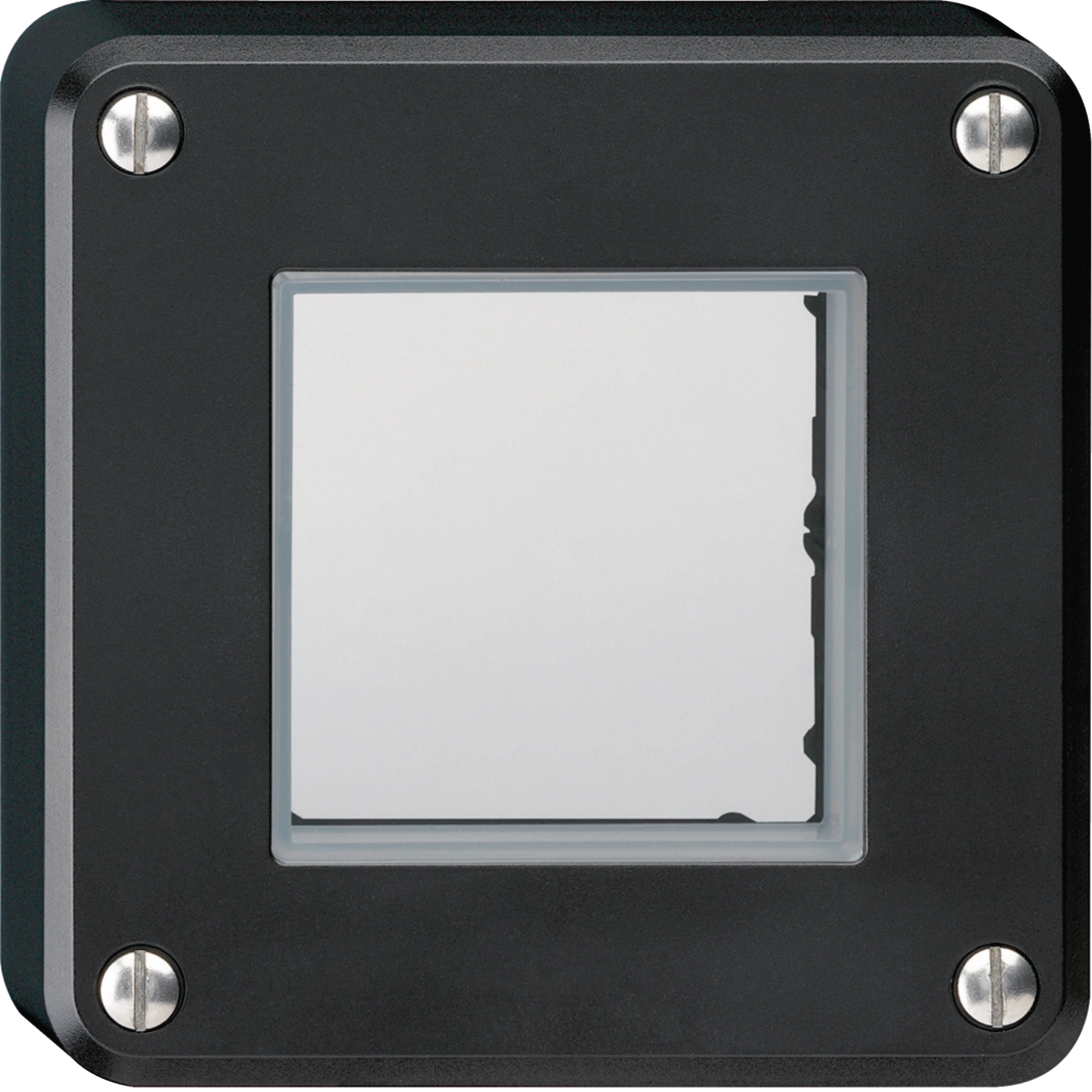 WH36962105Z - Partie supérieure robusto pour appareils Systo/KNX, noir, IP55
