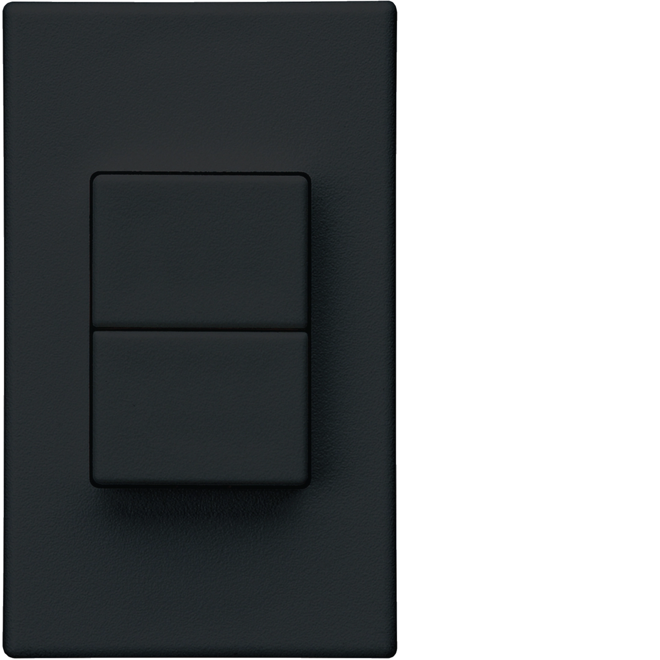 WH37140305D - Poussoir double INC Hager FLF 10A/250V 0/1L noir