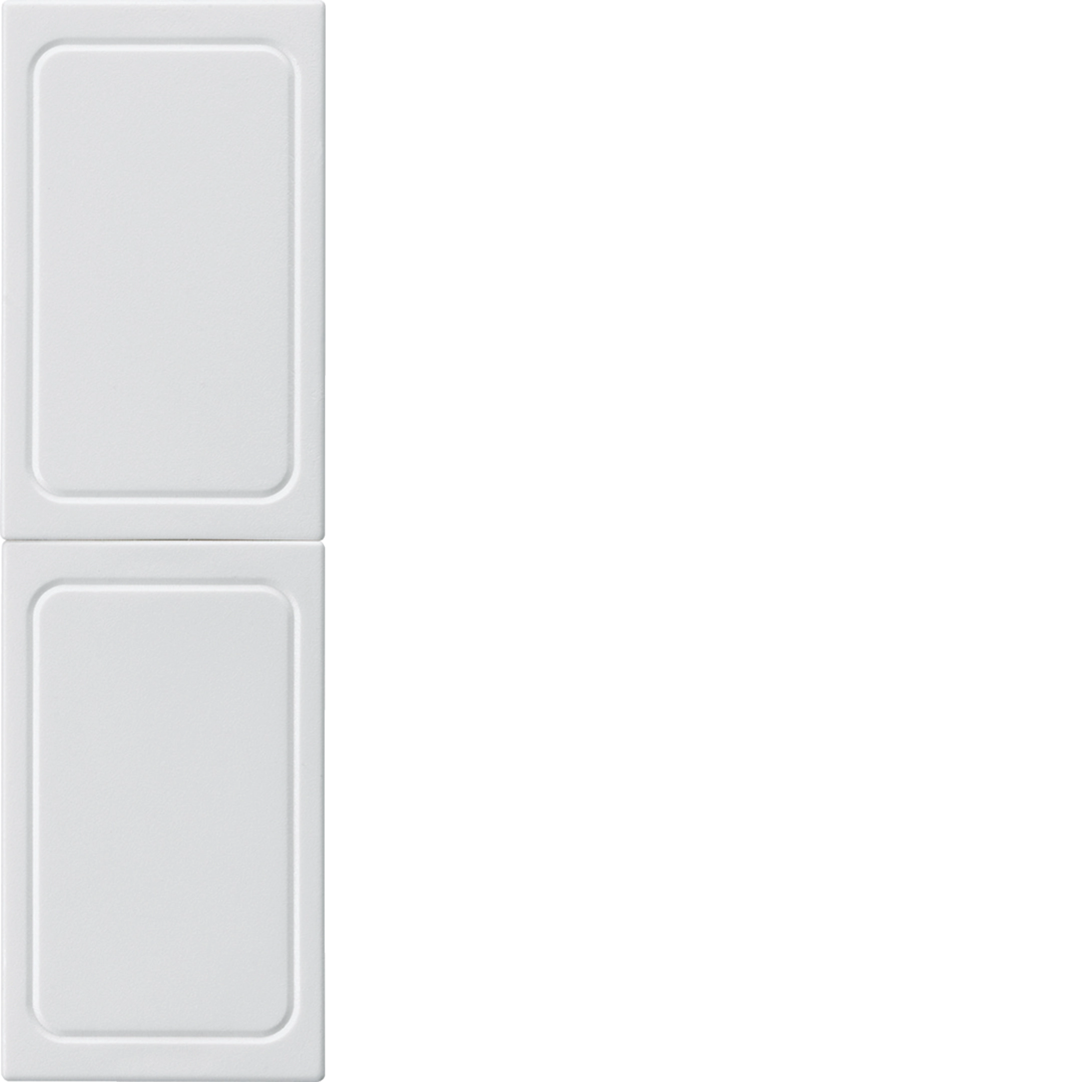 WH37960900D - Plaque de fermeture Hager FLF 2×3/5 blanc
