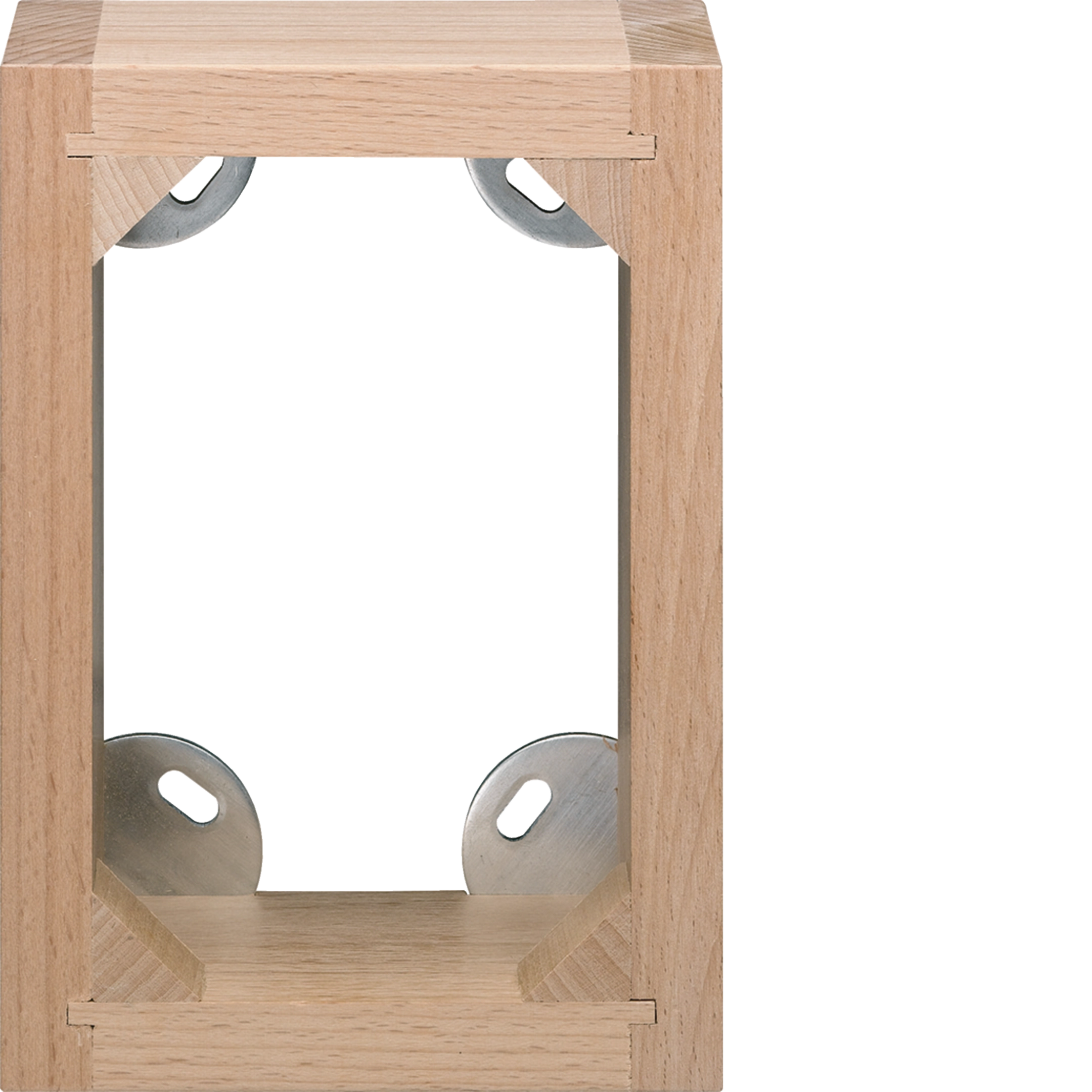 WH37992200Q - AP-Rahmen Hager FLF 2×2 Holz lackiert