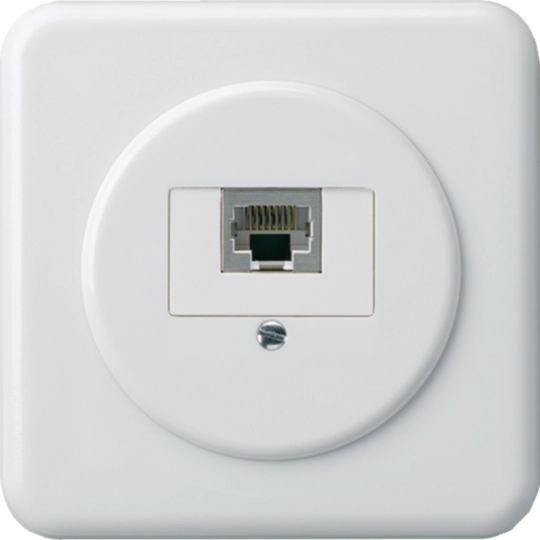 WH41400900C - UP-Anschlussdose basico 1×RJ45s weiss