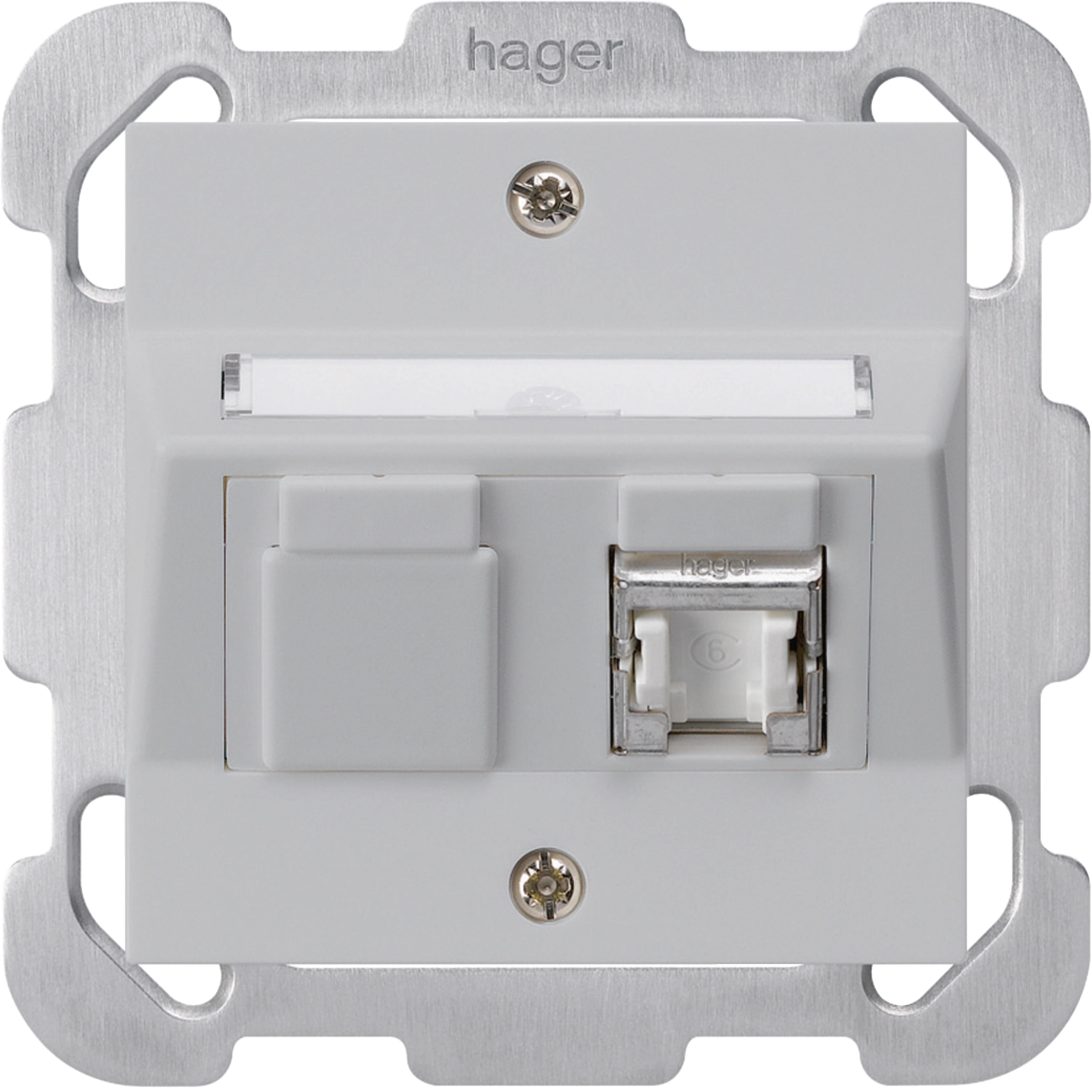 WH50300103B - UP-Dose kallysto B Kat.6 1RJ45/s hellgrau