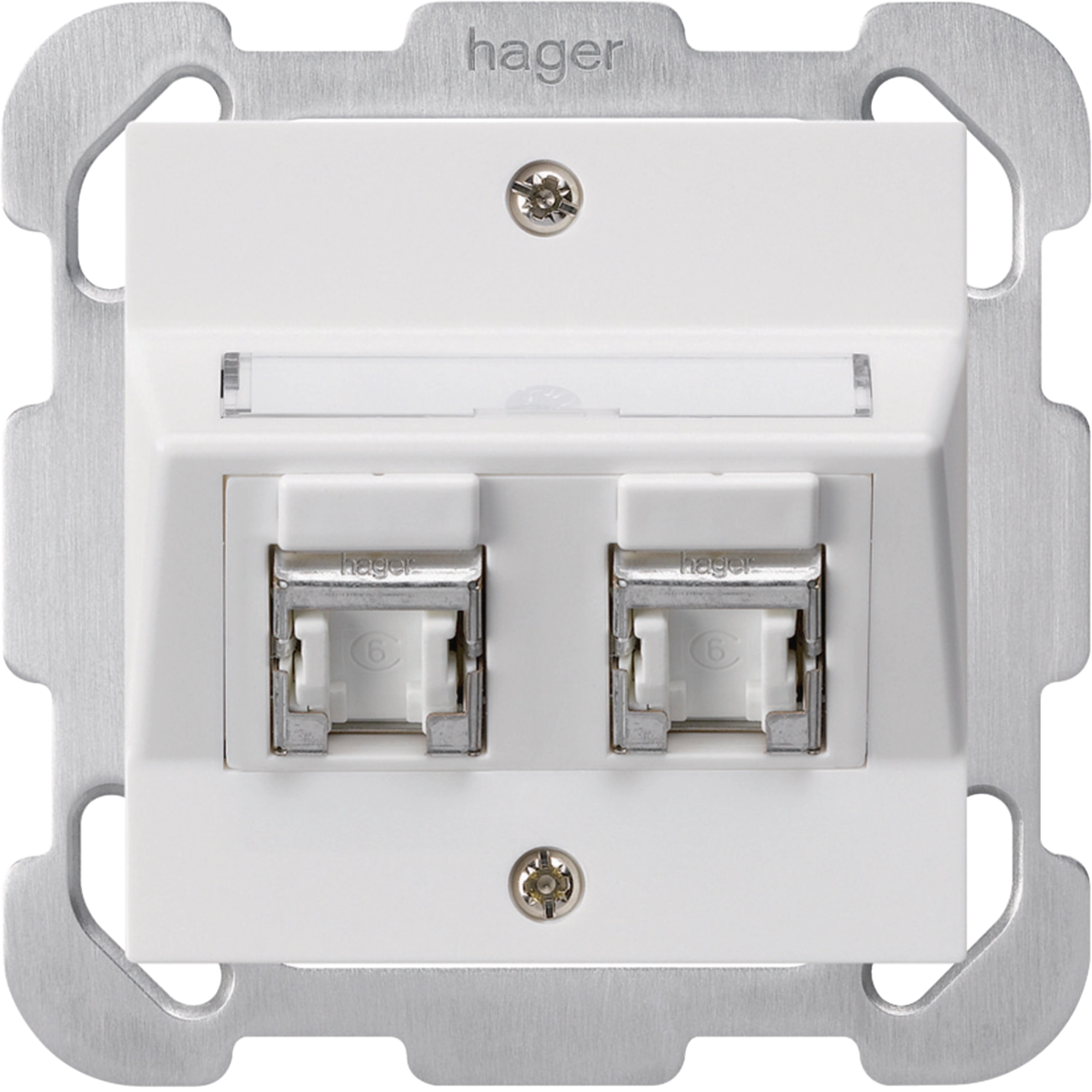 WH50300200B - UP-Dose kallysto B Kat.6 2RJ45/s weiss