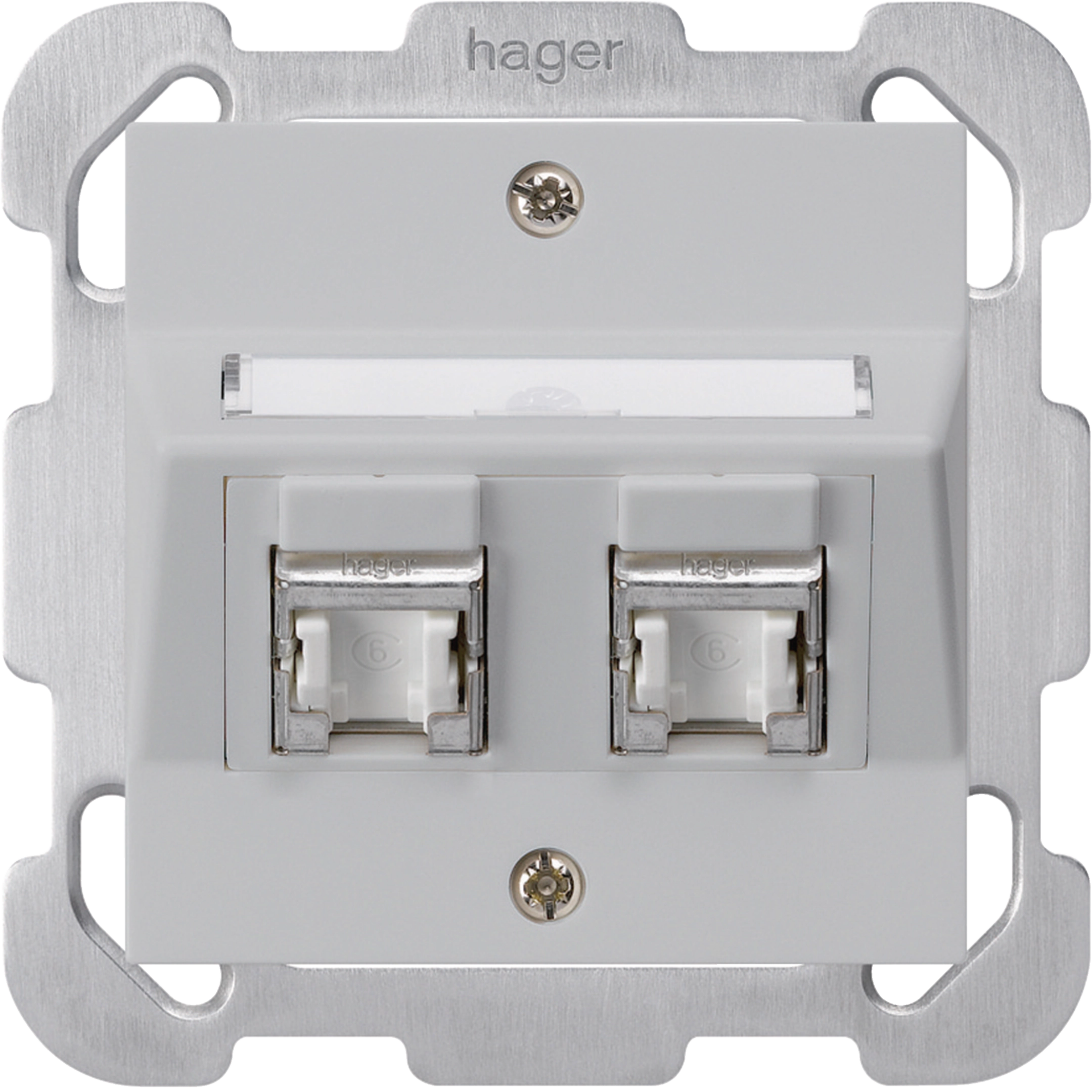 WH50300203B - UP-Dose kallysto B Kat.6 2RJ45/s hellgrau