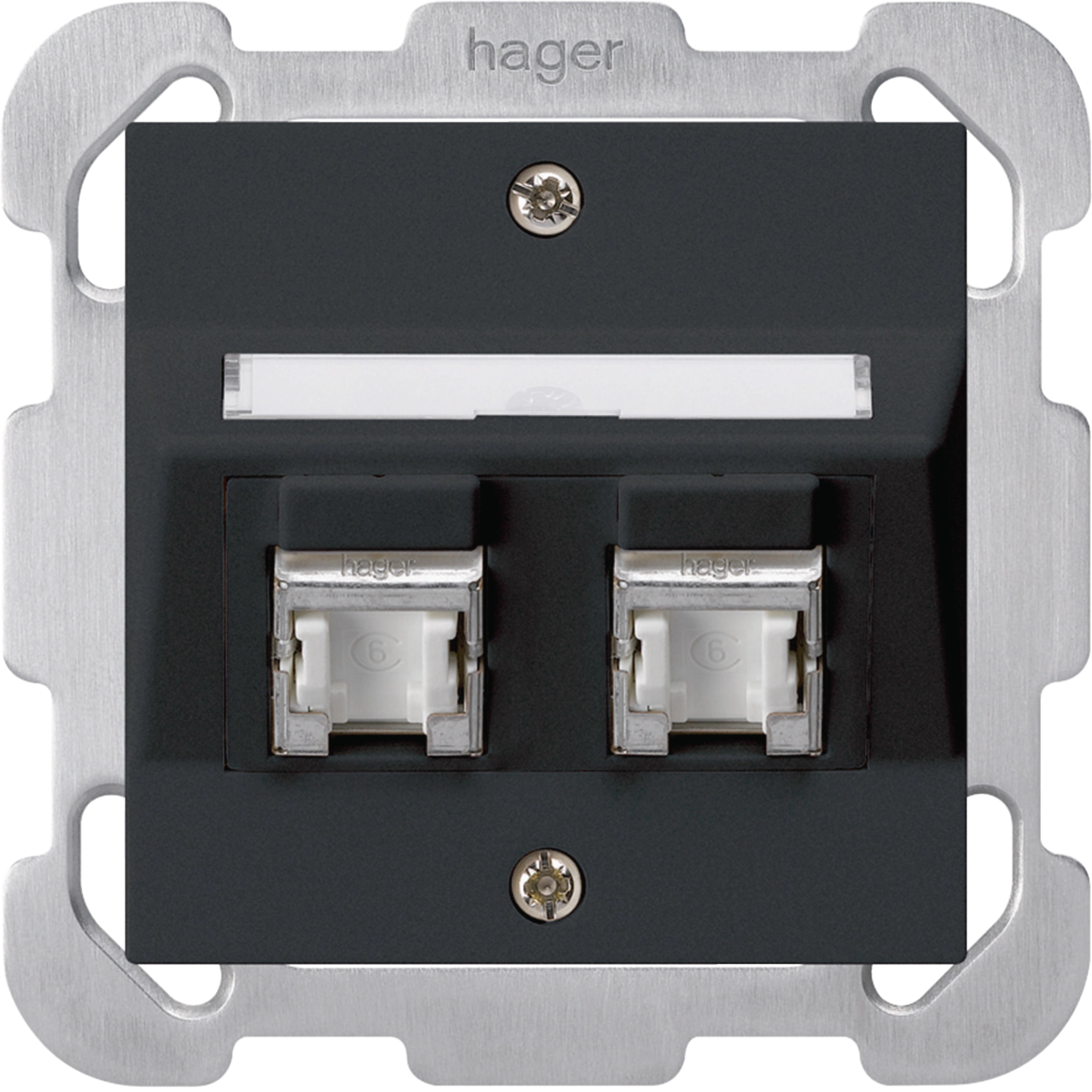 WH50300205B - UP-Dose kallysto B Kat.6 2RJ45/s schwarz