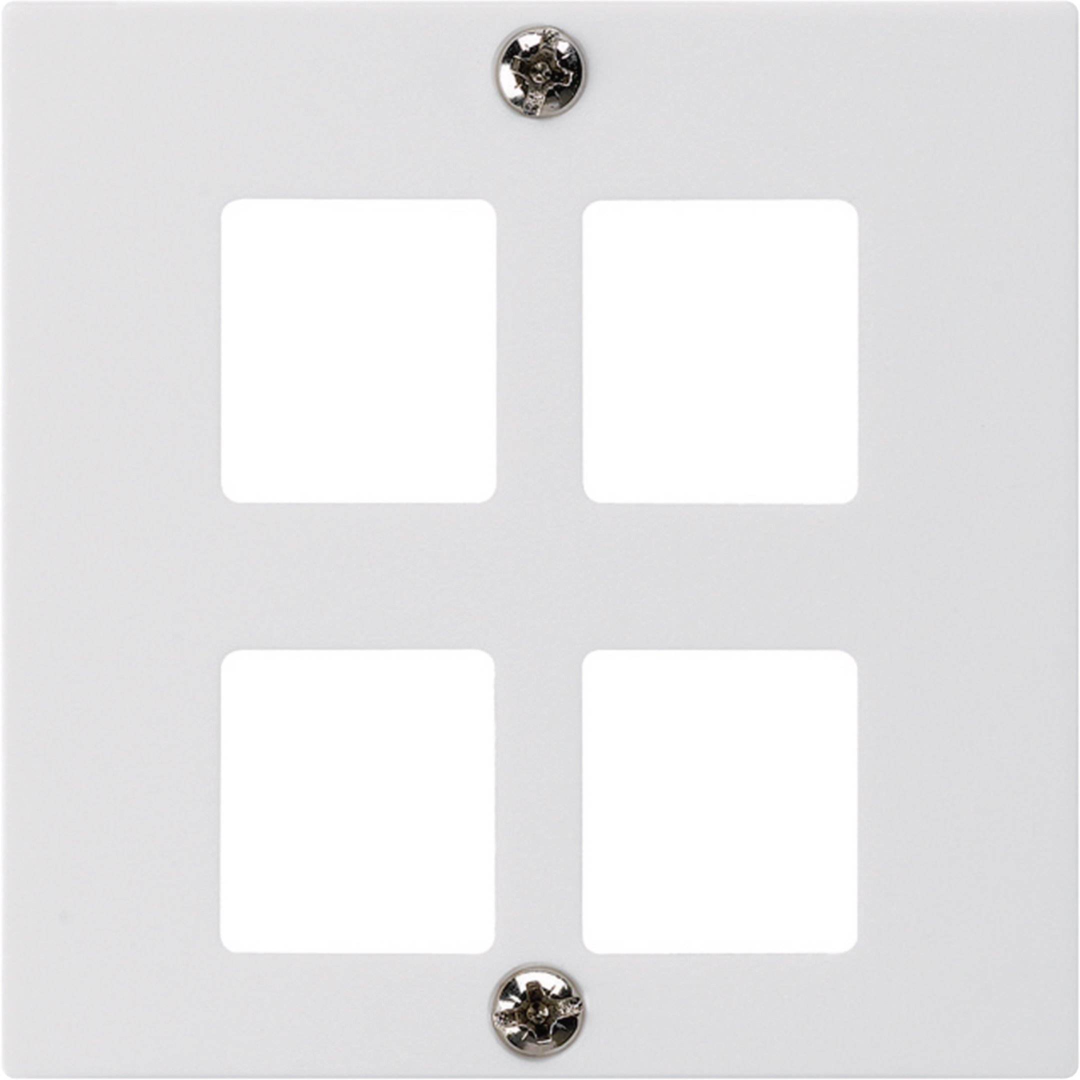 WH50300300H - Frontplatte HMS kallysto für 4 Module weiss