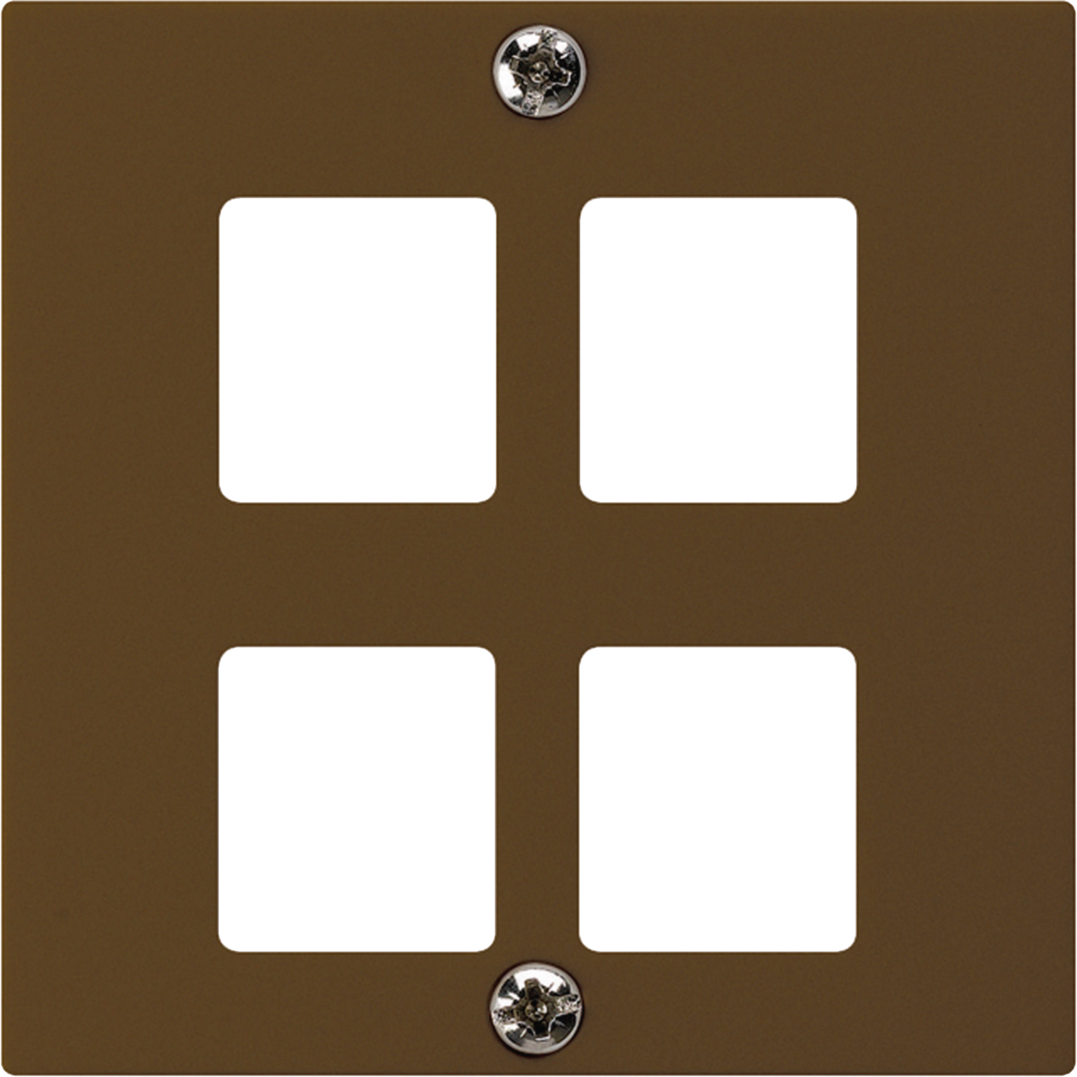 WH50300309A - Kit frontal ENC HMS kallysto A pour 4 modules brun
