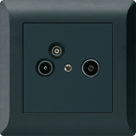 WH55543605C - Prise pour antenne ENC R/TV/données kallysto.line 2GHz 4dB noir