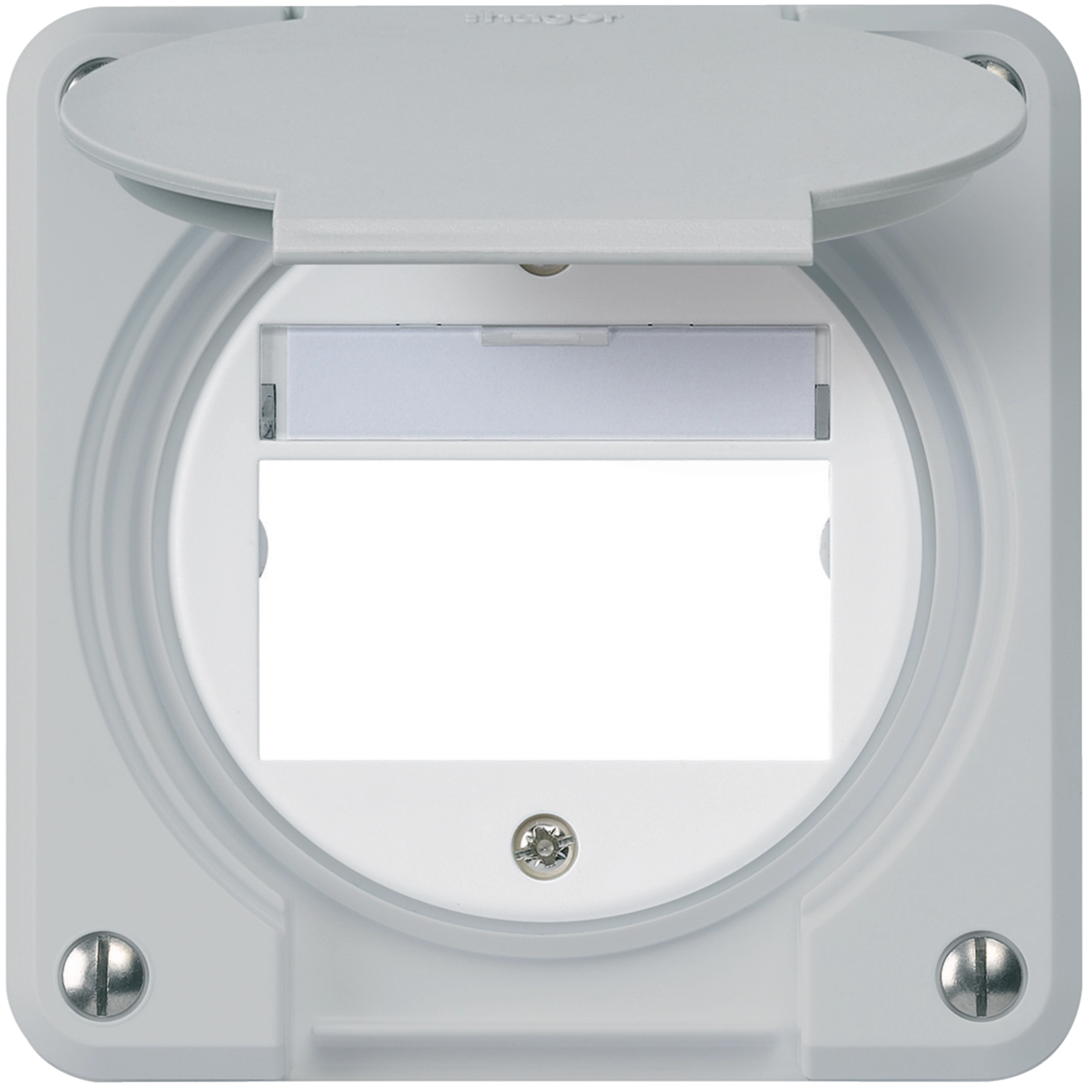 WH65141103C - UP-Montageset robusto IP55 flach grau für Multimedia-Modul