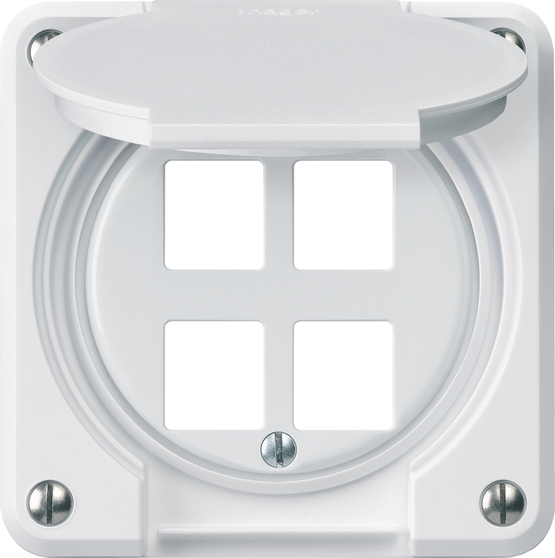 WH65300300A - UP-Montageset robusto HMS IP55 weiss für 4×Modul für Kombination