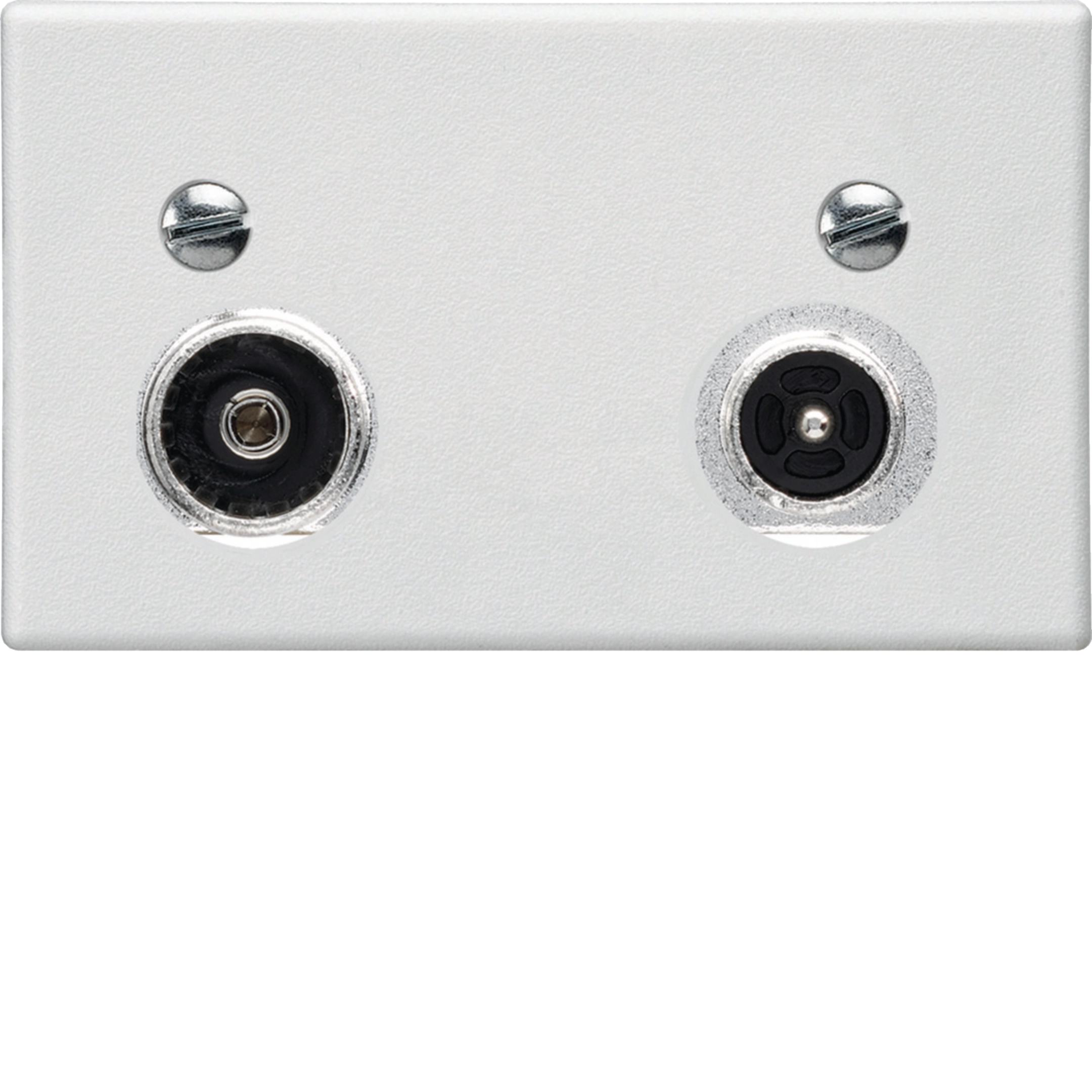WH66548900D - Prise d&#039;antenne FLF Hager R-TV 19dB 2GHz blanc