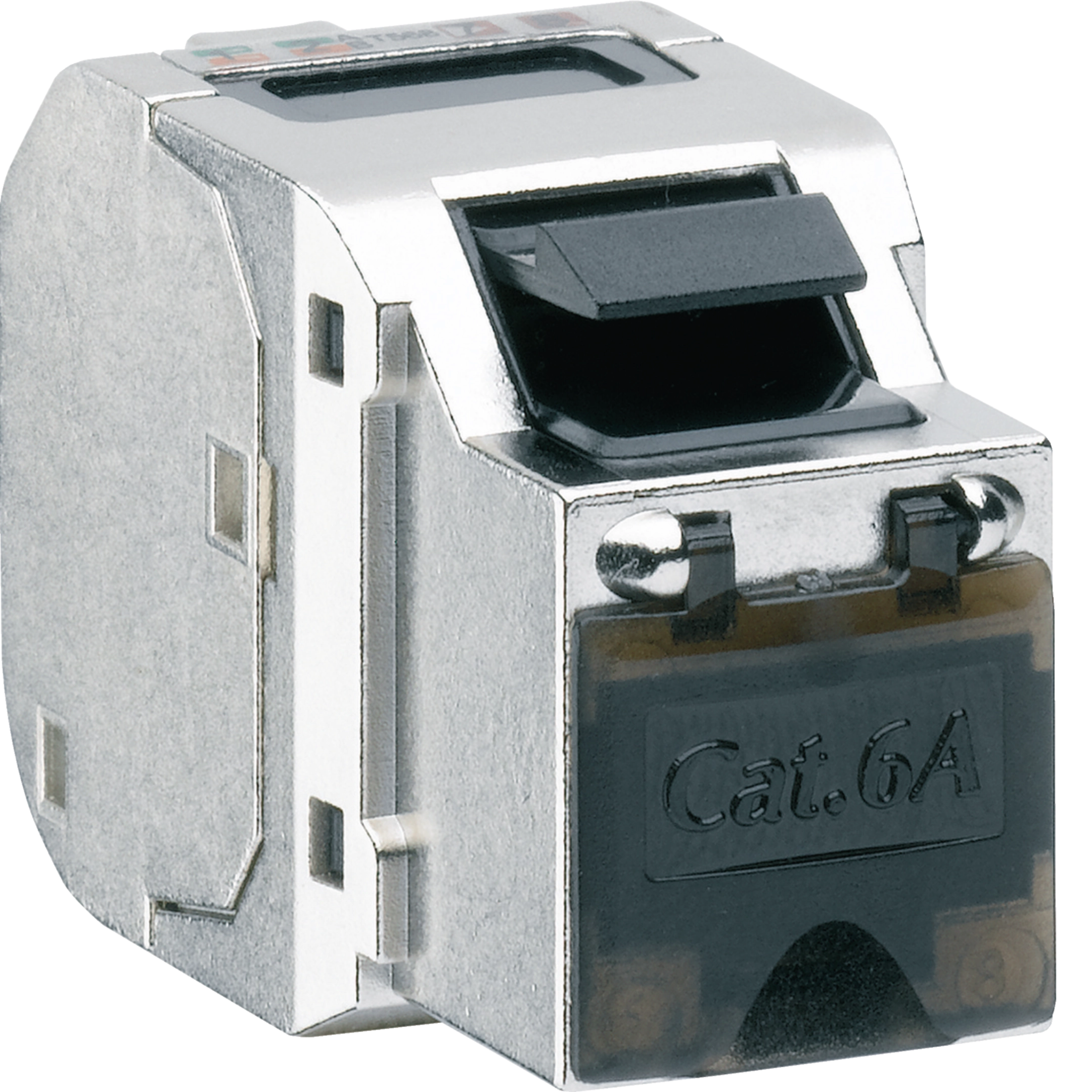 WH70305300Z - RJ45-Modul Hager HMS Kat.6A, STP, Keystone, 100 Stück