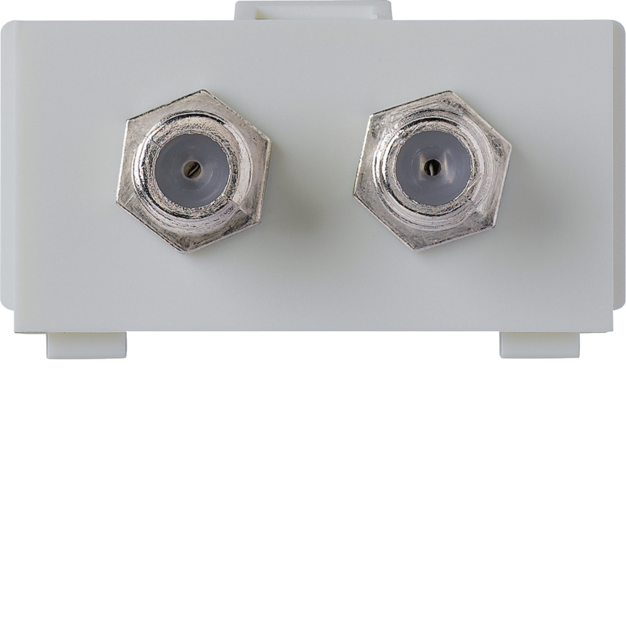 WH72501203Z - Multimedia-Modul kallysto M3 mit 2×F-Verbinder hellgrau